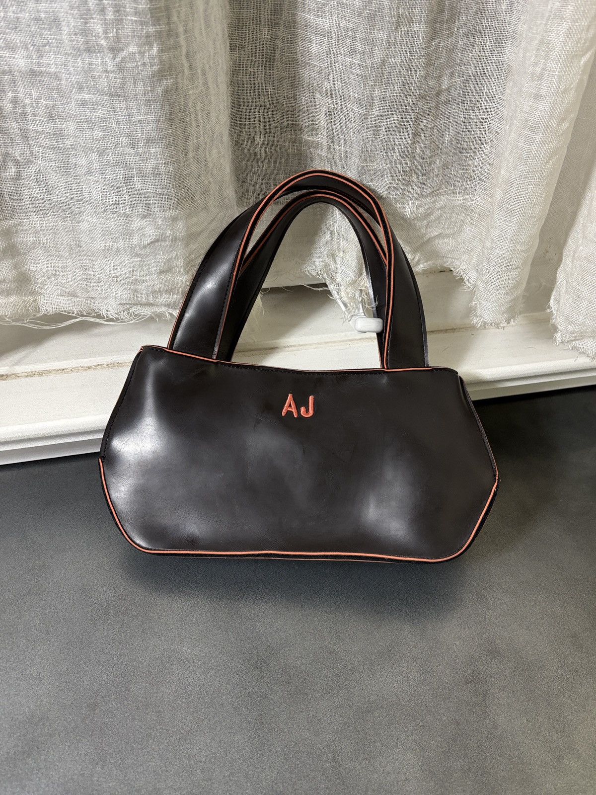 Emporio Armani × Giorgio Armani × Vintage Vintage Armani Jeans Mini Purse PVC 90s 2000s Y2K Size ONE SIZE - 9 Thumbnail
