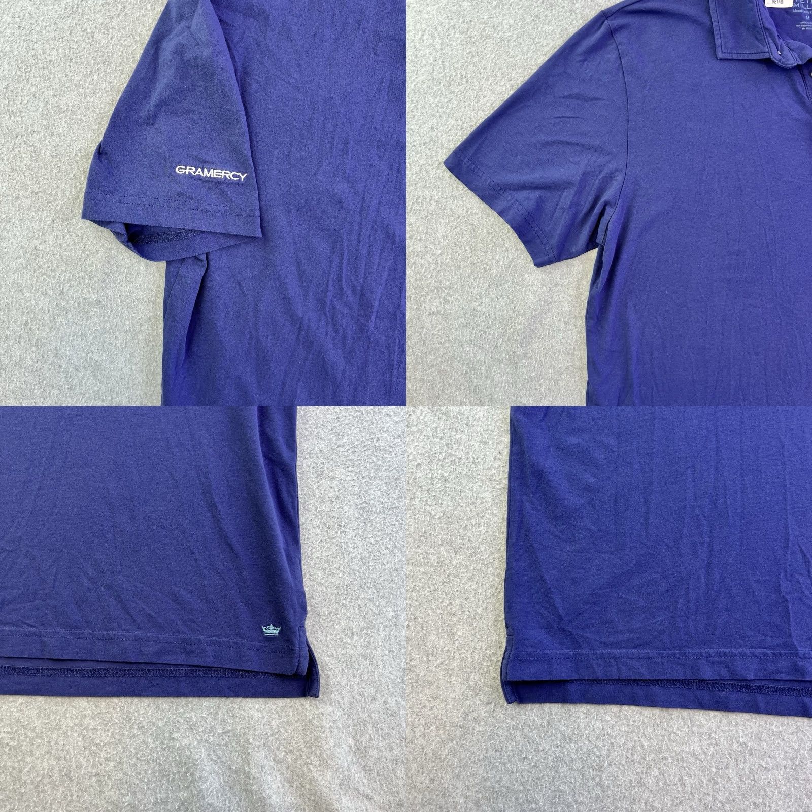 Peter Millar VINTAGE Peter Millar Polo Shirt Mens Medium Blue Short Sleeve Mountainside Collection Size US M / EU 48-50 / 2 - 8 Thumbnail