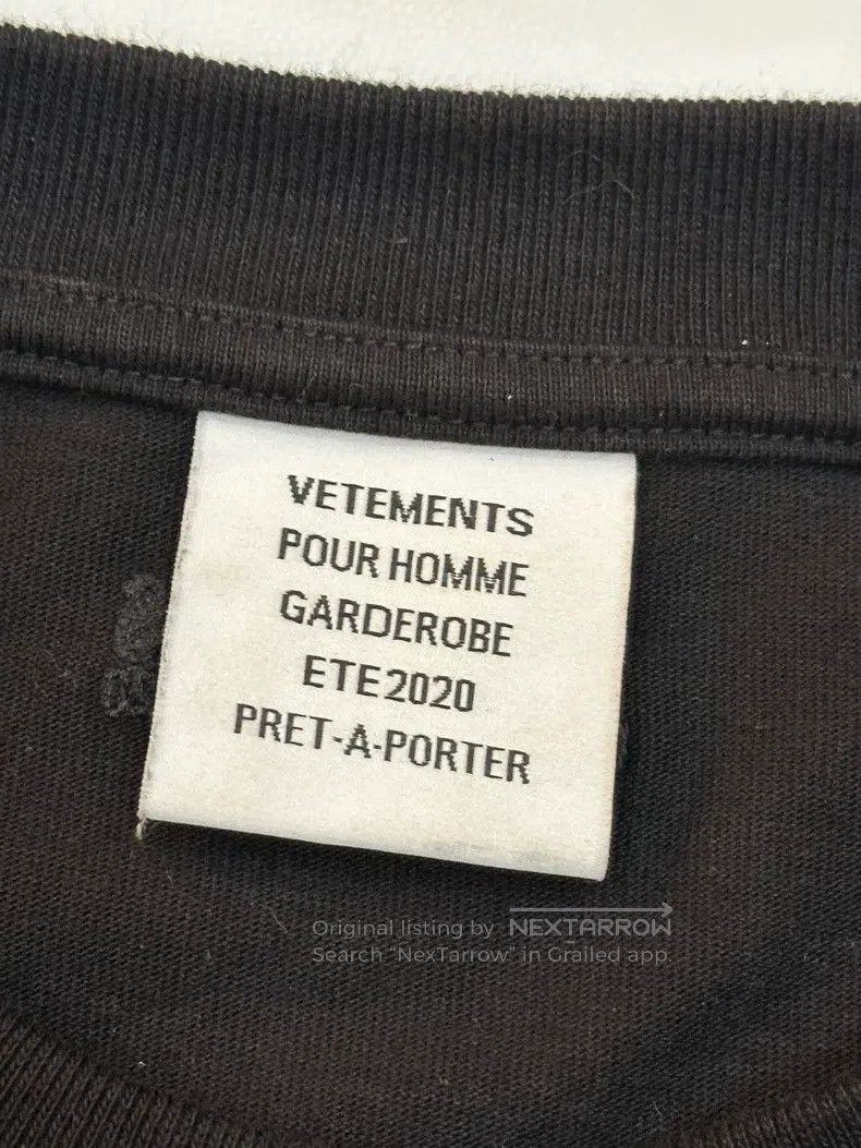 Vetements Vetements T-Shirt Size US S / EU 44-46 / 1 - 3 Thumbnail