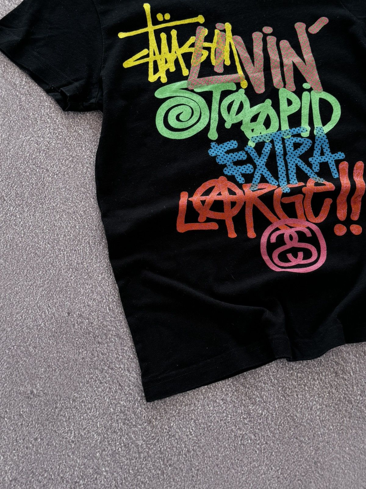 Stussy Vintage Stussy Y2K Graphic Print 90’s T-Shirt Size L / US 10 / IT 46 - 7 Thumbnail