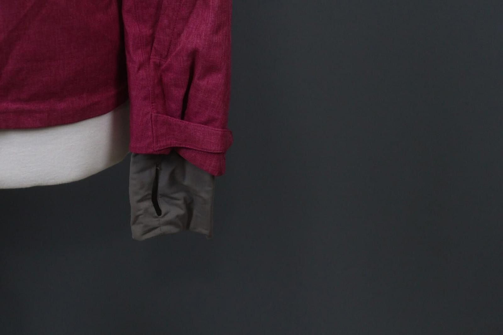 Mammut MAMMUT Dry Tech Burgundy Mock Zip Ski Suit Jacket Size S Size S / US 4 / IT 40 - 4 Thumbnail