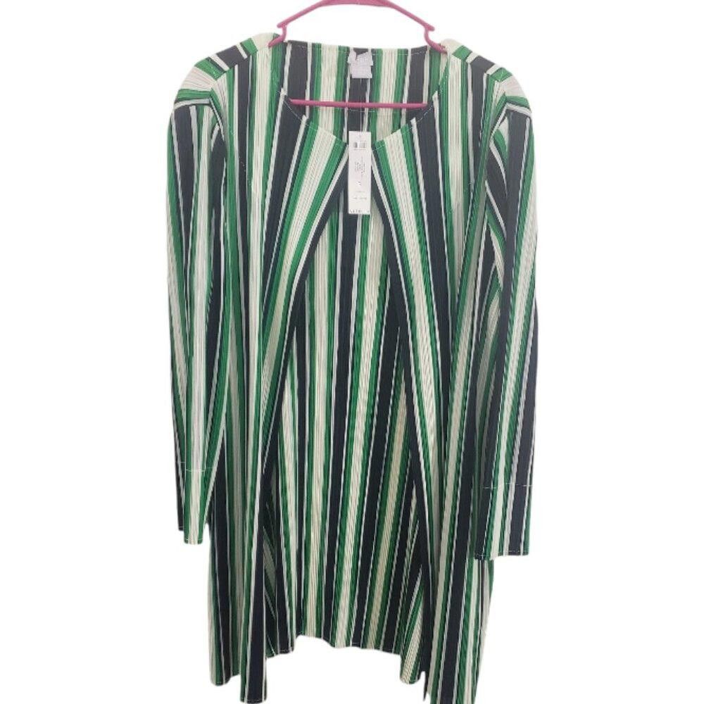 Chicos CT1884 Chico's NWT Travelers Pleated Open Jacket 16/18 Size XXL / US 16-18 / IT 52-54 - 1 Thumbnail