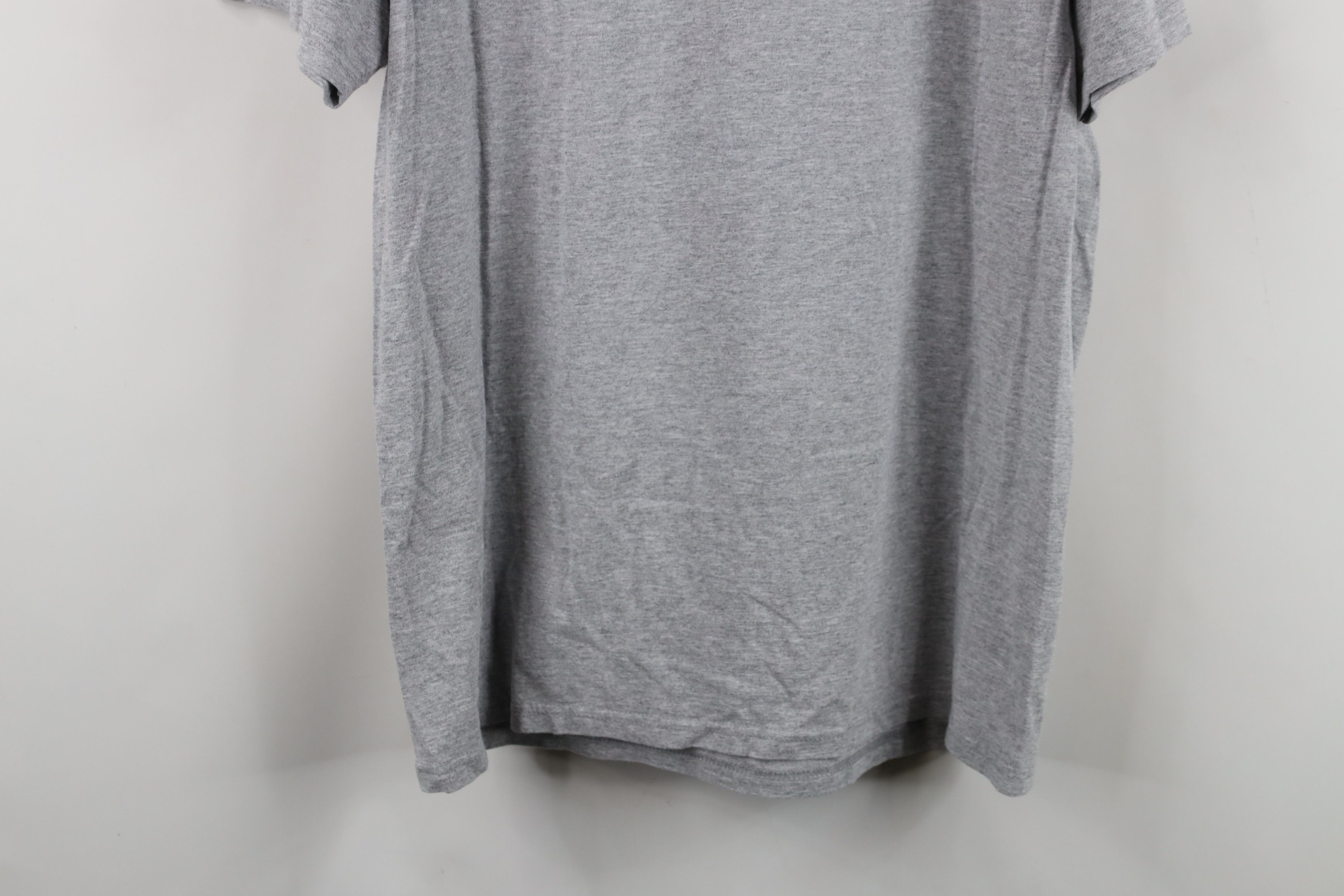 Adidas Adidas University of Michigan Soccer T-Shirt Heather Gray Size US L / EU 52-54 / 3 - 12 Thumbnail