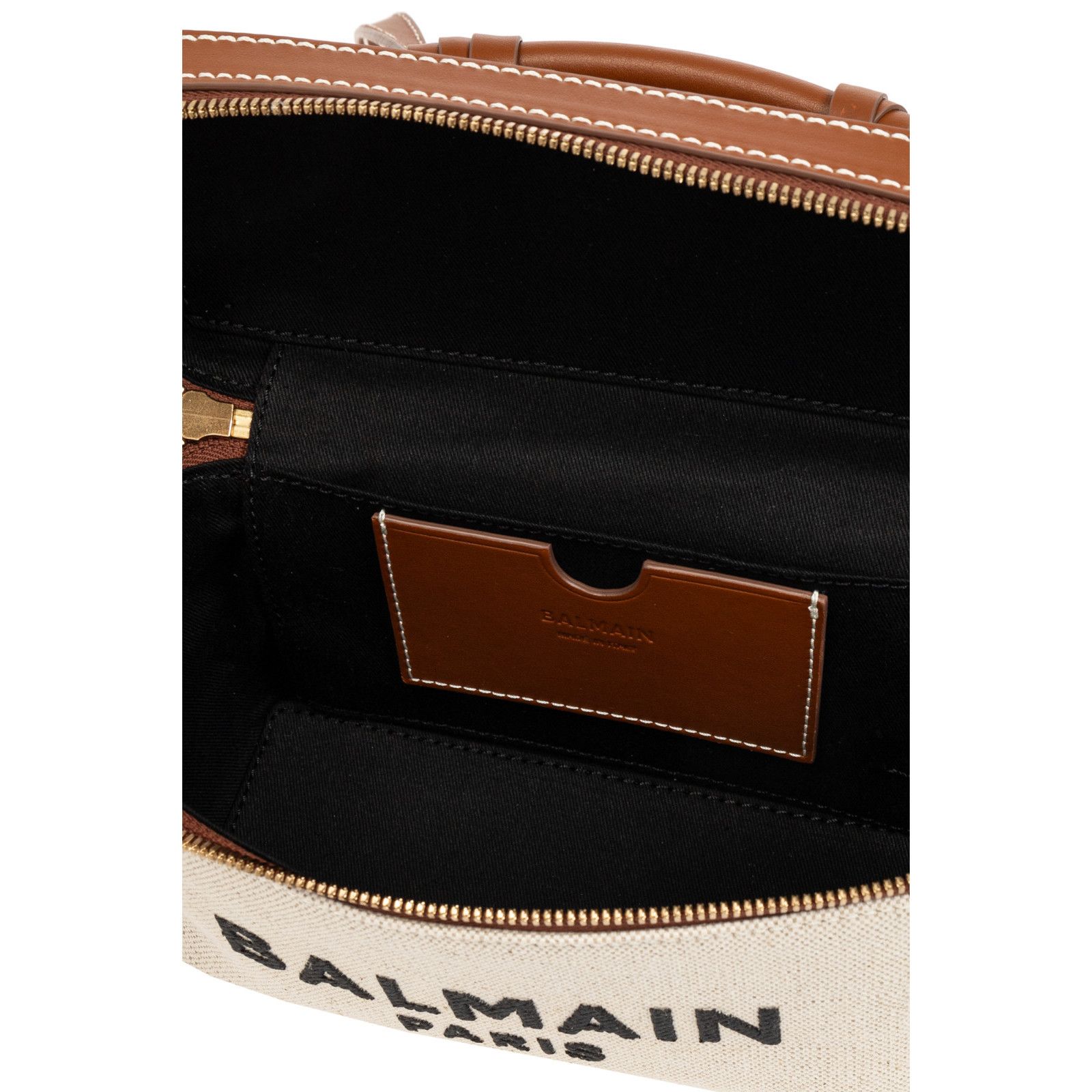 Balmain BALMAIN Cream Basket Shoulder Bag New & Authentic Size ONE SIZE - 4 Thumbnail
