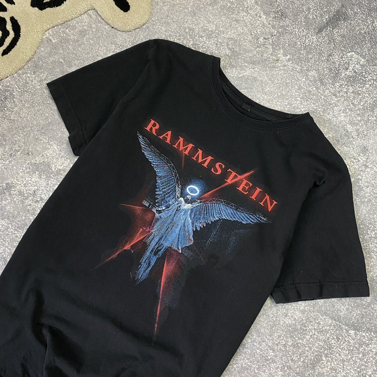 Band Tees Vintage Rammstein Du Ich Wir Ihr 90’s big graphic logo band Size US M / EU 48-50 / 2 - 4 Thumbnail