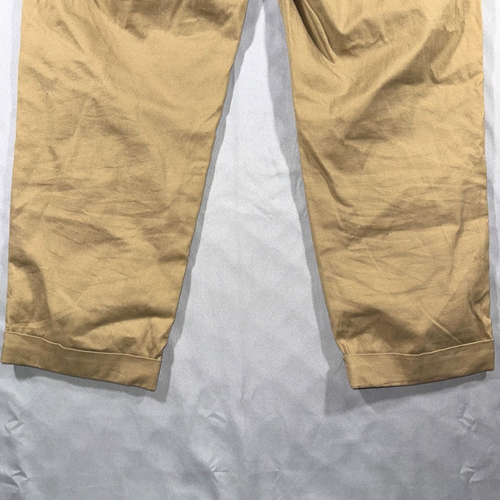 Todd Snyder Todd Snyder Pants Mens Small Beige Elastic Waist Drawstring Cuffed Chino Tapered Size US 29 - 6 Thumbnail