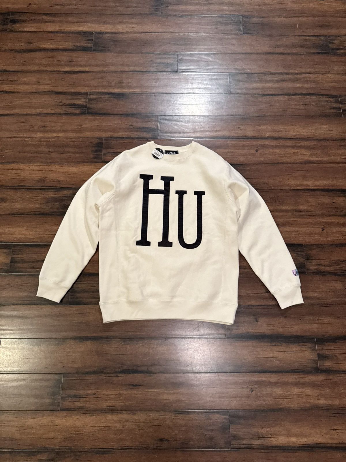 Other DEADSTOCK Hush Life Boutique Creme Crewneck ‘Hu-sh’ Size US XL / EU 56 / 4 - 1 Thumbnail