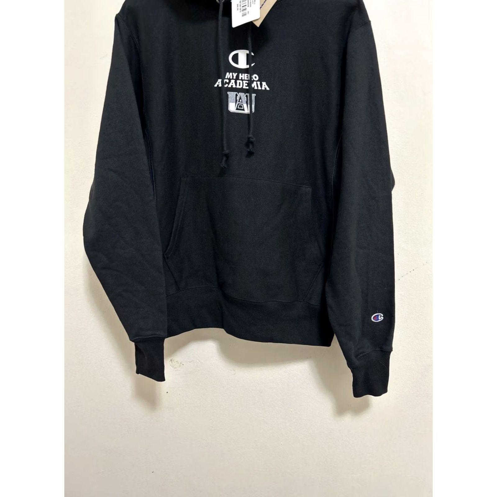 Champion Champion My Hero Academia Bait Hoodie Men S Black Reversible Weave Pullover Small XS? Size US S / EU 44-46 / 1 - 3 Thumbnail