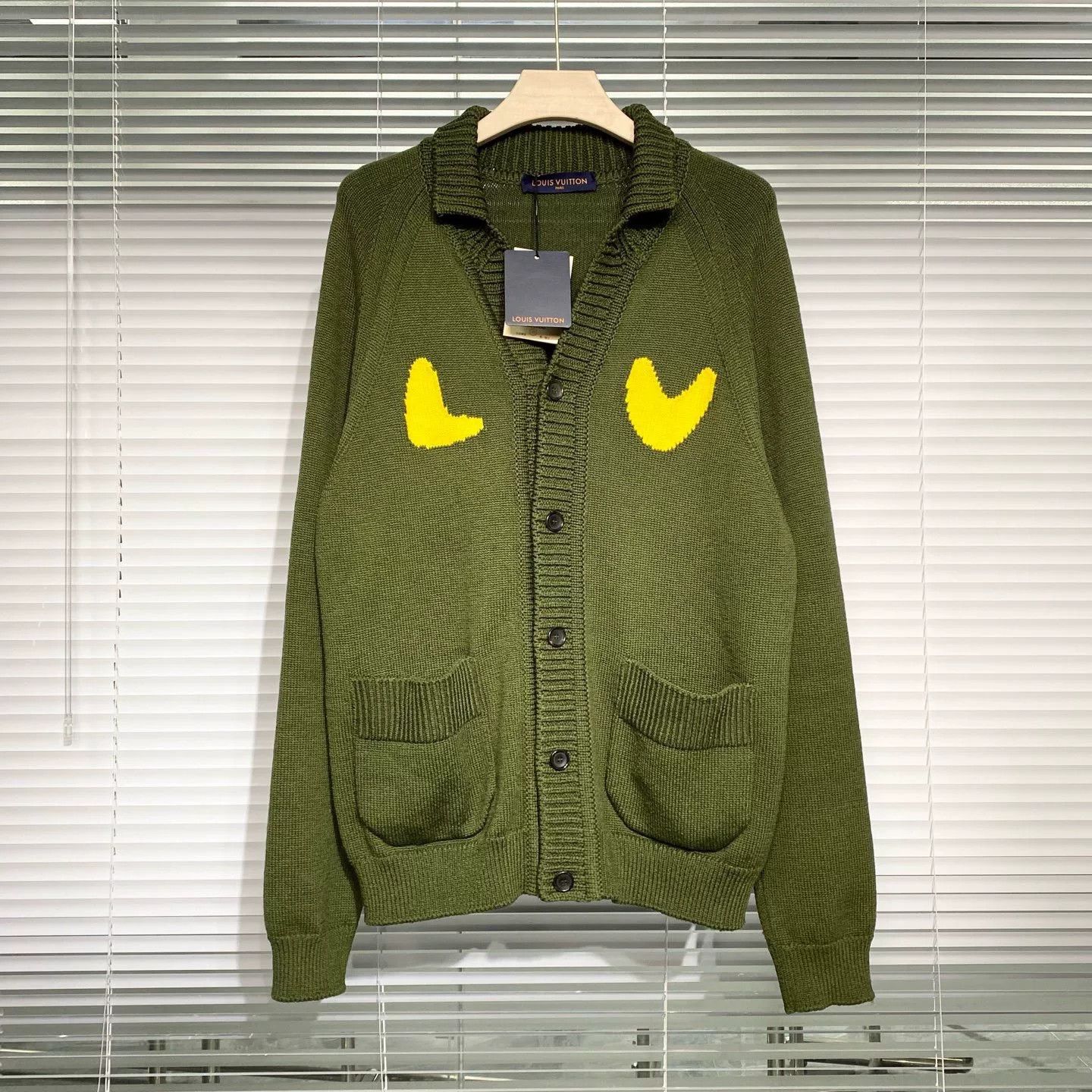 Louis Vuitton Louis Vuitton Nigo2 Tiger Head Cardigan Size US XXL / EU 58 / 5 - 1 Thumbnail