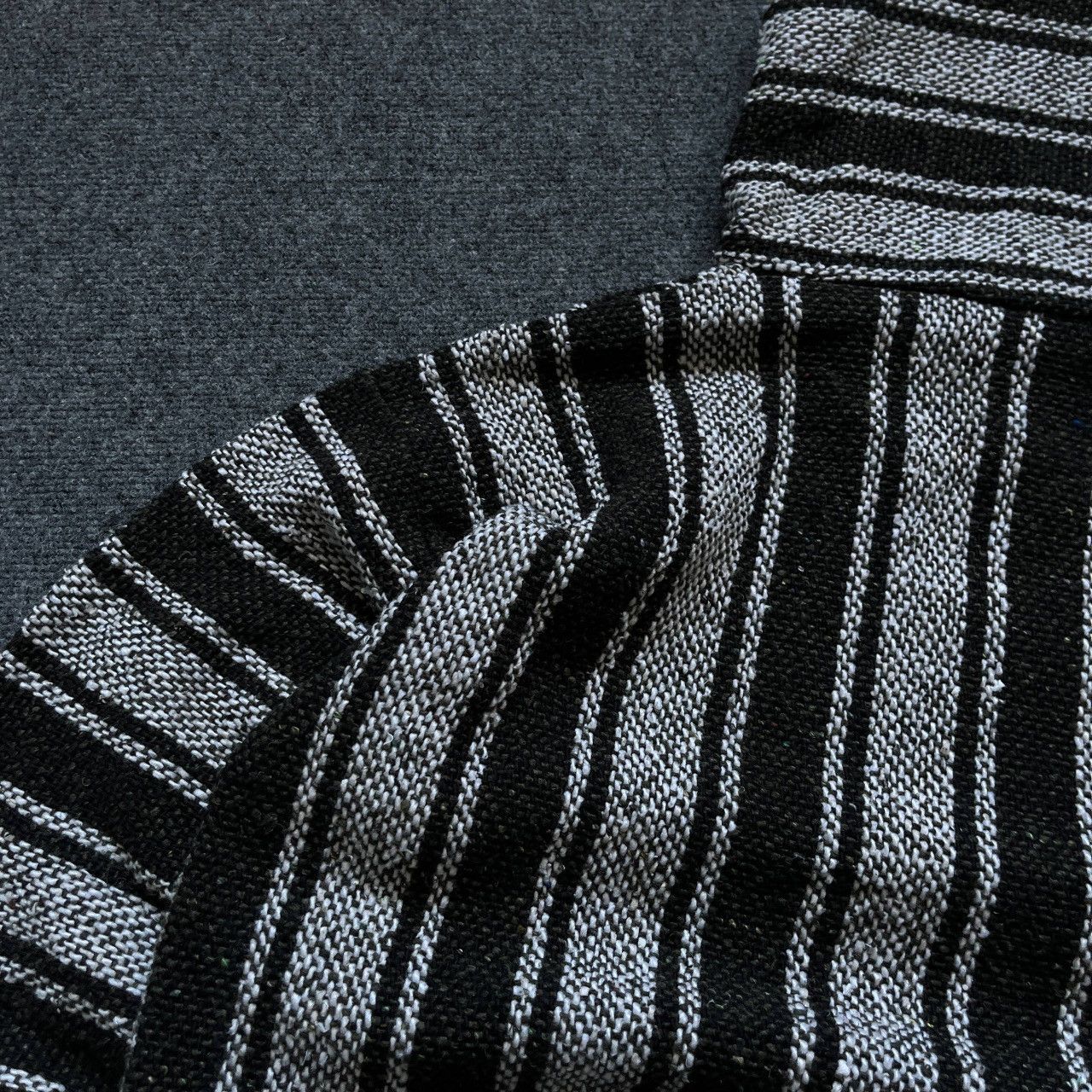 Boohoo VTG Del Mex Mexican Baja Hoodie Knit Sweater Jerga Pullover Size US L / EU 52-54 / 3 - 14 Thumbnail