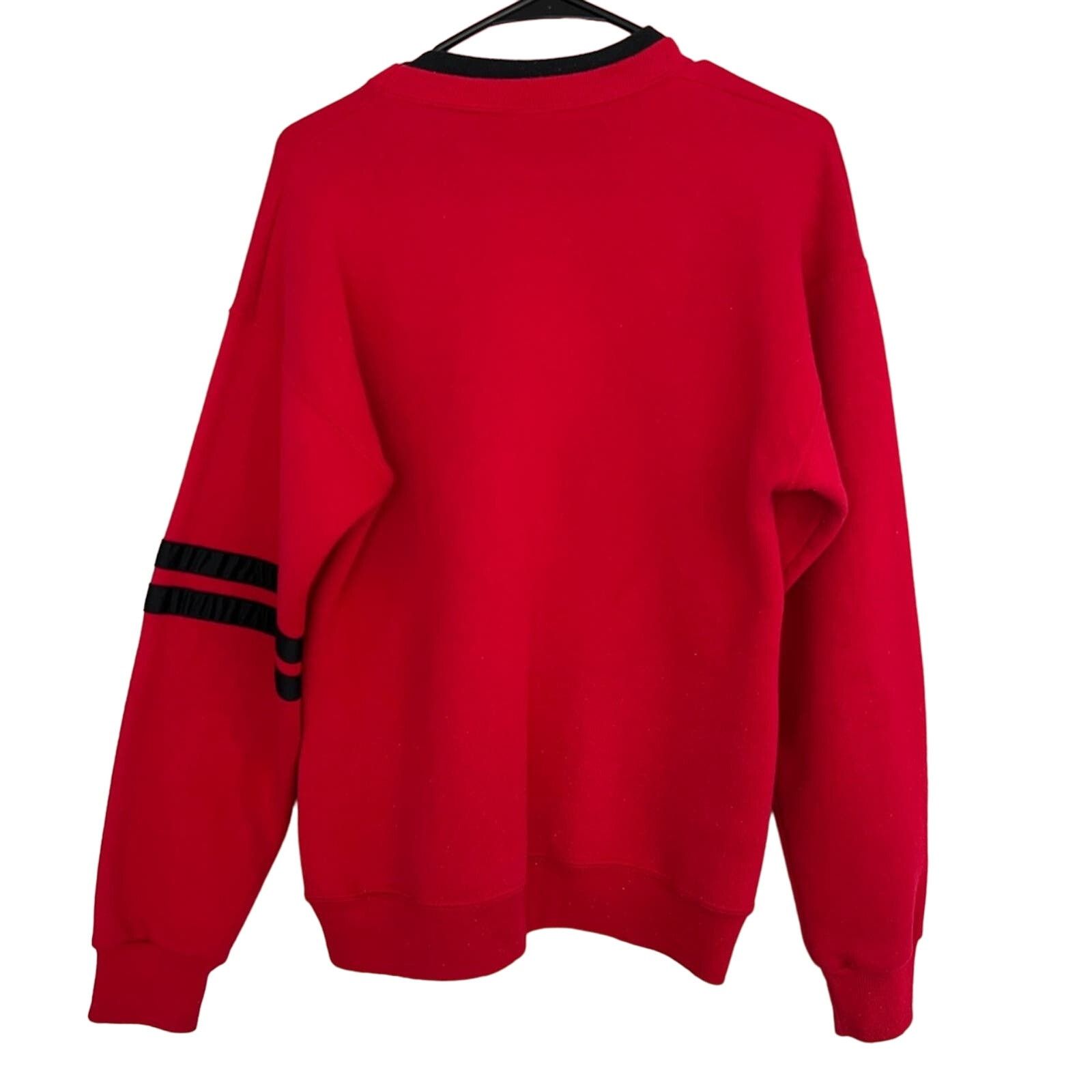Nike Vintage 90’s Nike Sweatshirt Bred W/Pockets MADE IN USA Size US M / EU 48-50 / 2 - 2 Thumbnail