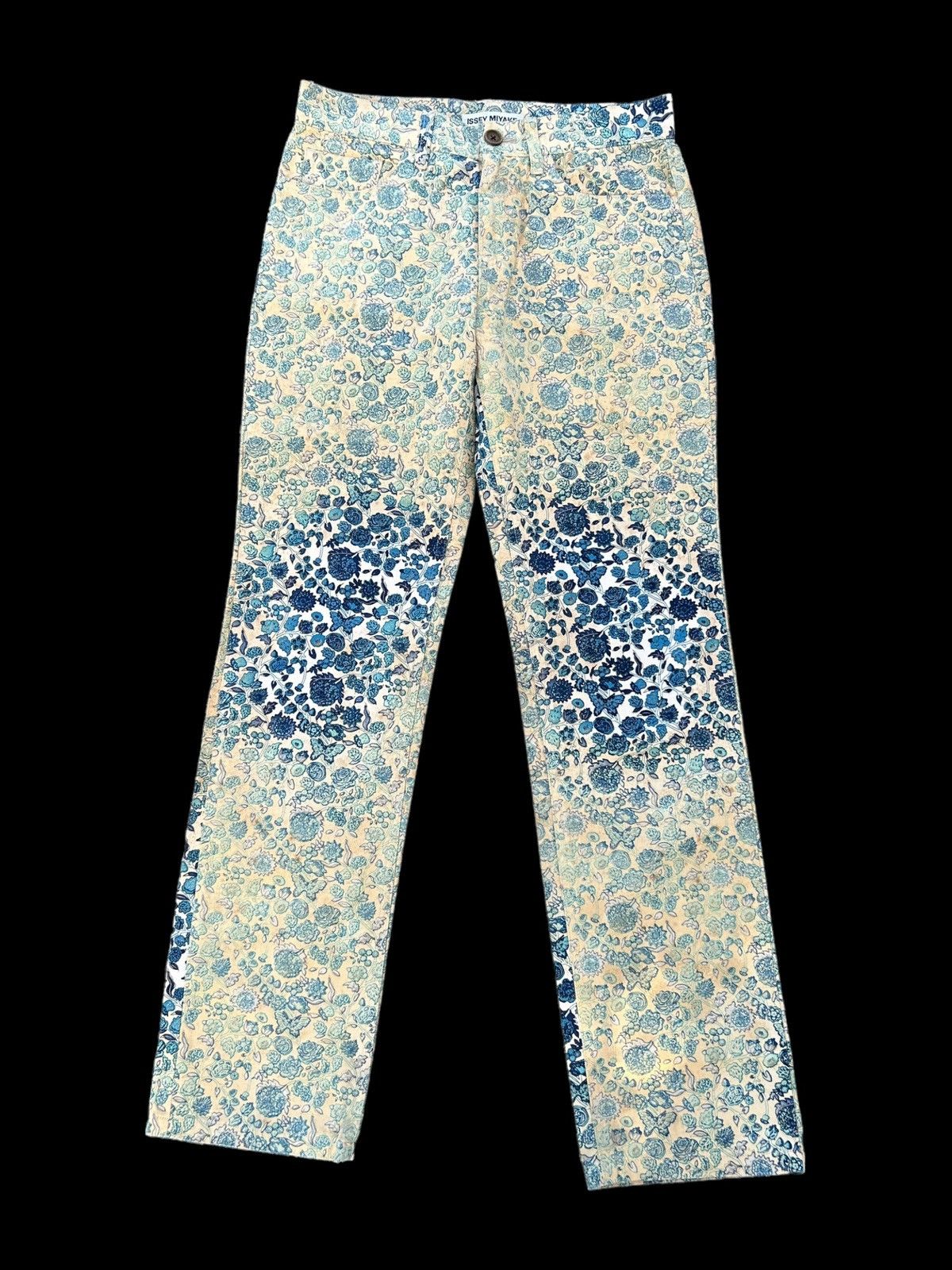 Issey Miyake × Japanese Brand × Kapital Issey Miyake Floral Tattoo Uneven dyed Pants ☠️🎌 Size US 28 / EU 44 - 4 Thumbnail