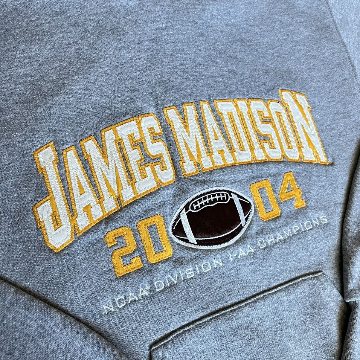 Russell Athletic Vintage 2004 Russell Athletic JMU Football Champions Hoodie Size US S / EU 44-46 / 1 - 3 Thumbnail