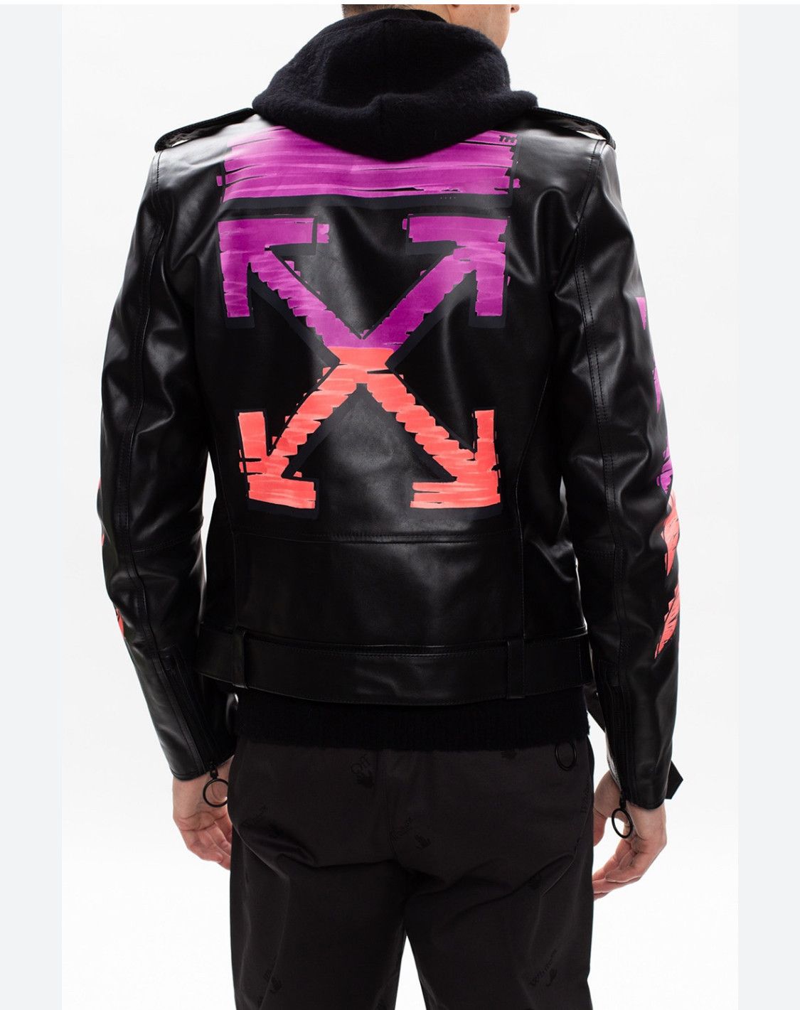 Virgil Abloh 🔥Off-White “Hand Spray Arrows” Virgil Abloh – NWT Size US XXL / EU 58 / 5 - 1 Thumbnail