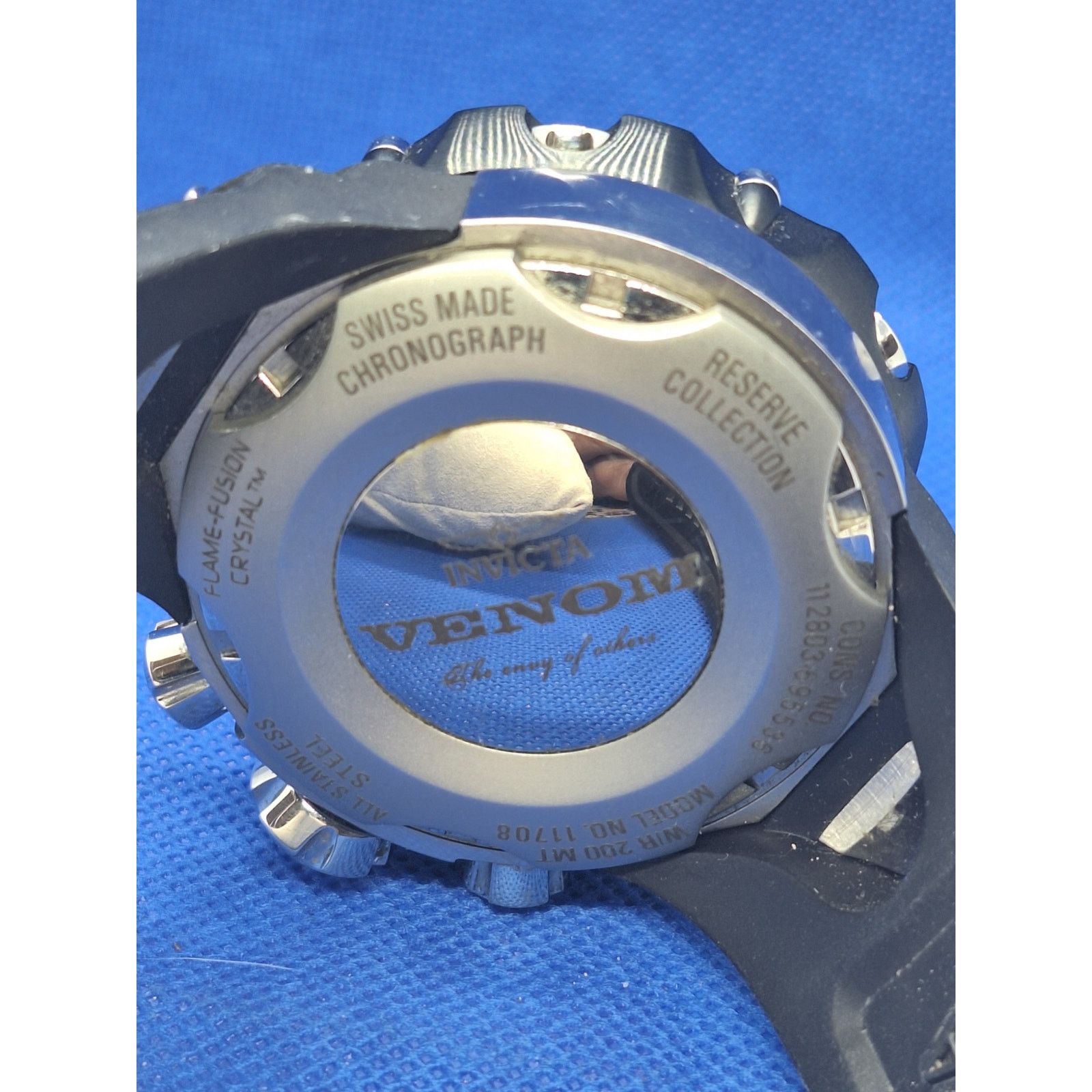 Invicta INVICTA 11708 VENOM II RESERVE CHRONOGRAPH SWISS MADE READ Grailed
