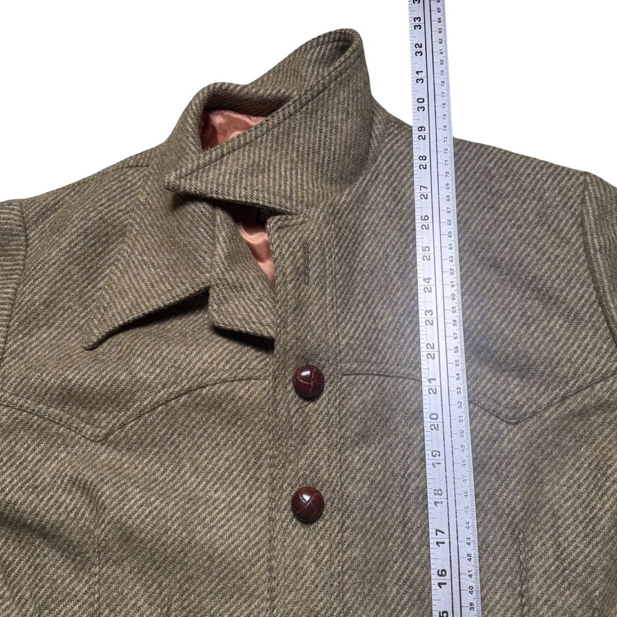 Other Vintage 60s Peter's Reggie Wool Sports Jacket 42 Silk Blazer Size US L / EU 52-54 / 3 - 6 Thumbnail