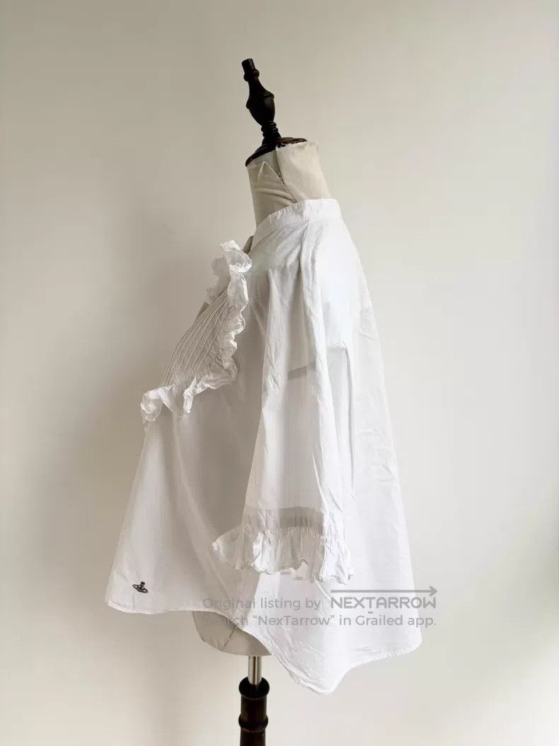 Vivienne Westwood Vivienne Westwood White heart lace shirt Size ONE SIZE - 5 Thumbnail
