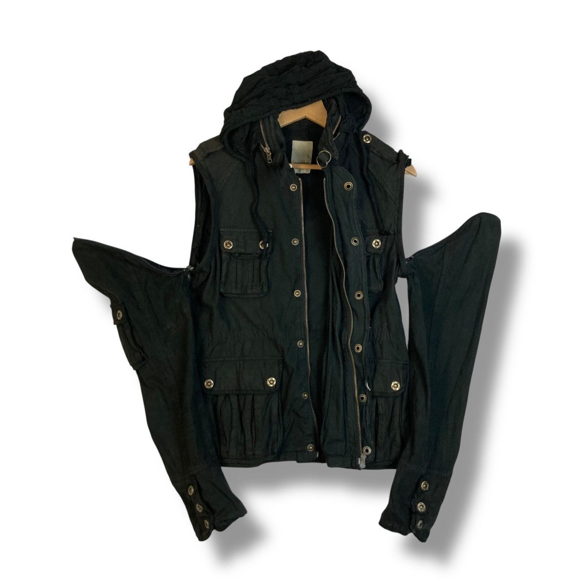 KMRii 🇯🇵 HOUSE OF BLUES 2 WAY MULTIPOCKET PUNK GOTHIC JACKET Size US M / EU 48-50 / 2 - 13 Thumbnail