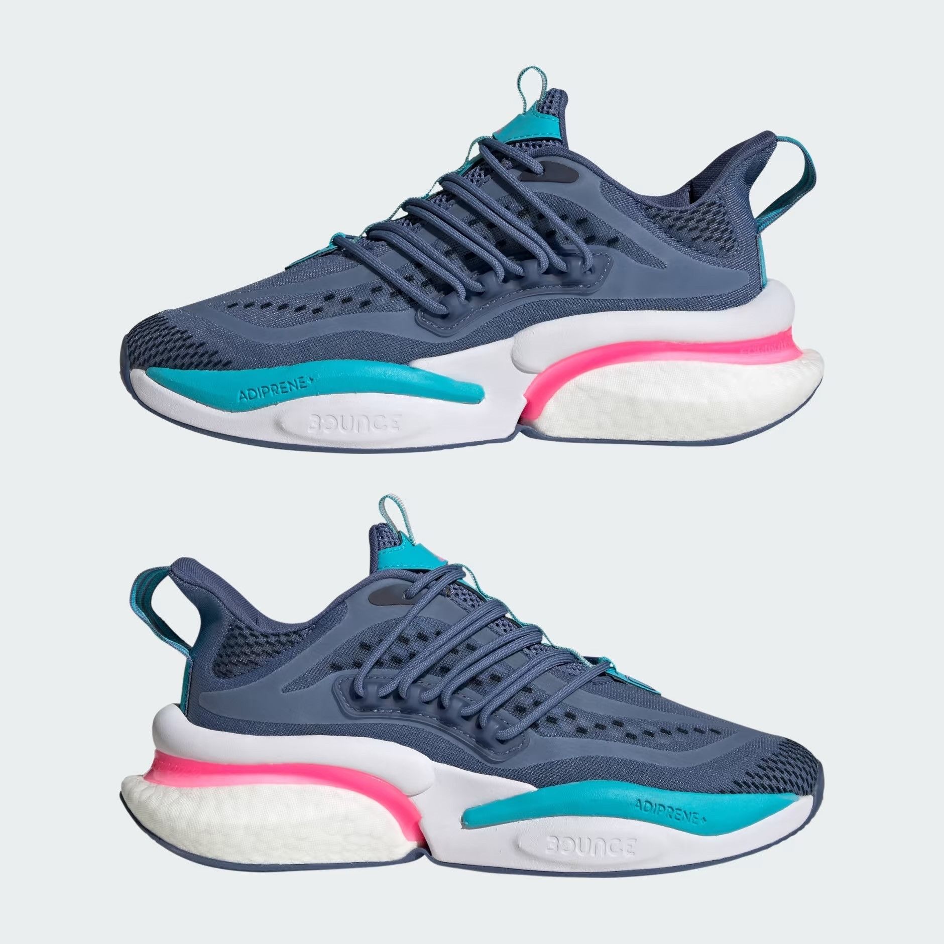 Adidas NWT Adidas AlphaBoost V1 Sneakers Women's 10 Crew Blue Lucid Size US 10 / IT 40 - 1 Thumbnail