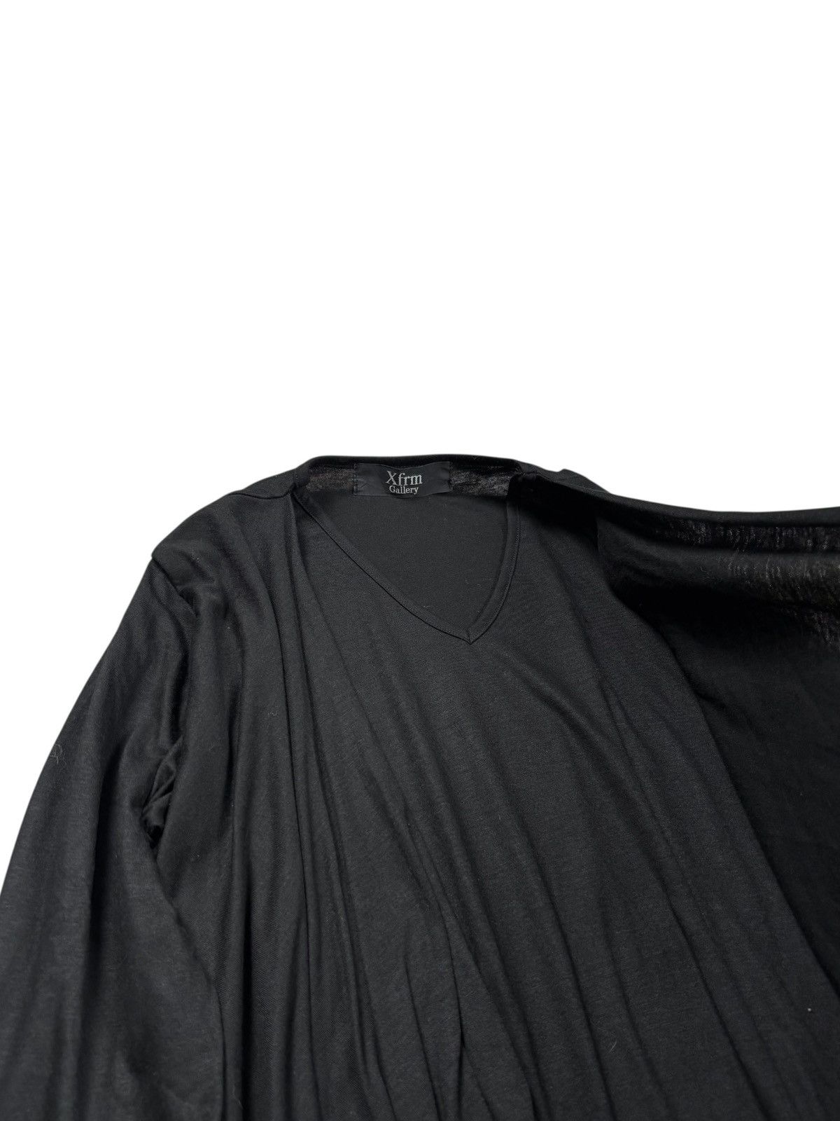 Yasuyuki Ishii Archive XFRM - Vkei Style Layered Loose V-Neck Longsleeve Size US M / EU 48-50 / 2 - 10 Thumbnail