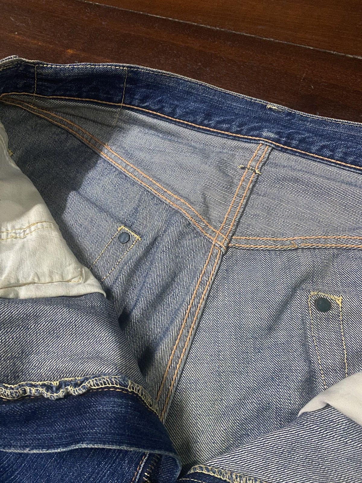 Warehouse & Co. Vintage 40s world war II inspired JOE McCOY 901 Z Selvedge Size US 36 / EU 52 - 12 Thumbnail
