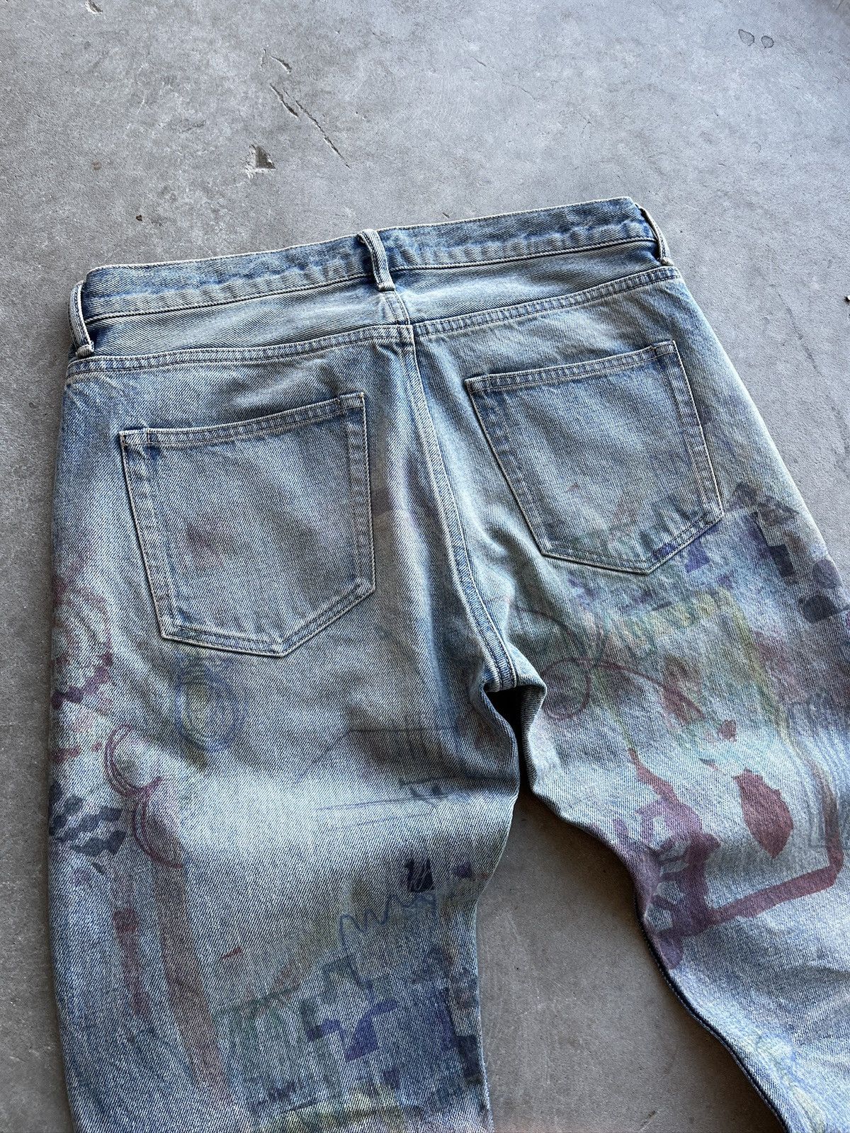 John Elliott John Elliot Daze Scribble Jeans (unisex) Size US 32 / EU 48 - 20 Thumbnail