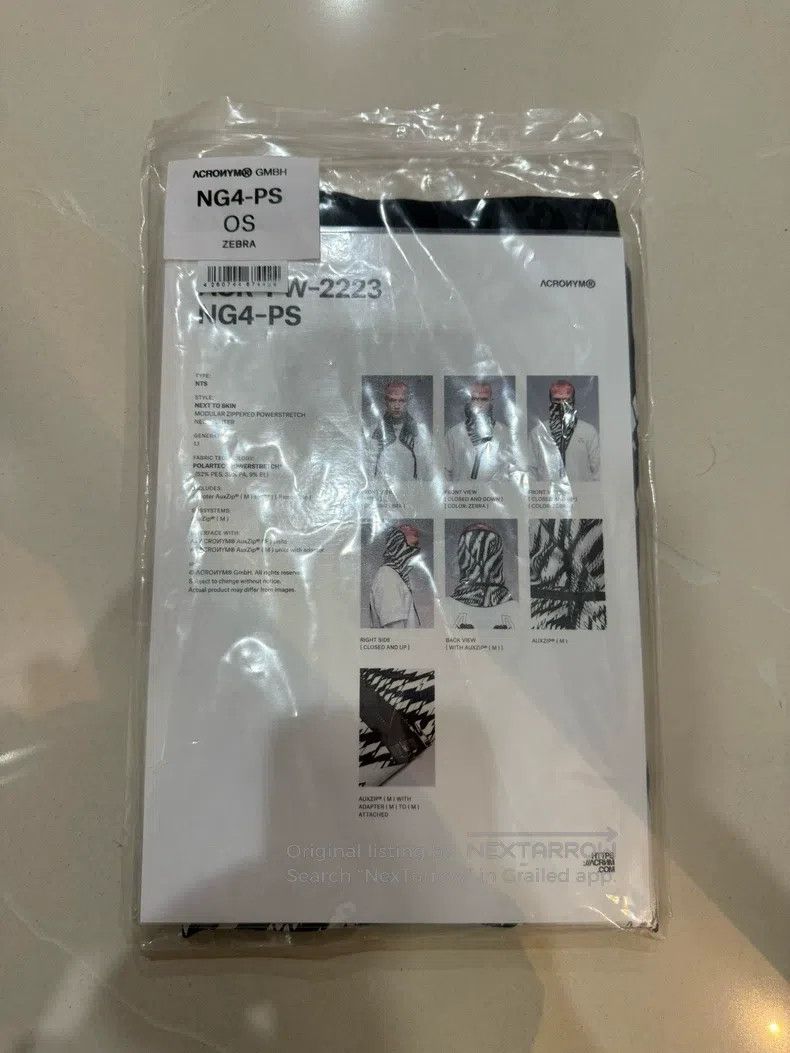 Acronym Acronym scarf, muffler Size ONE SIZE - 5 Thumbnail