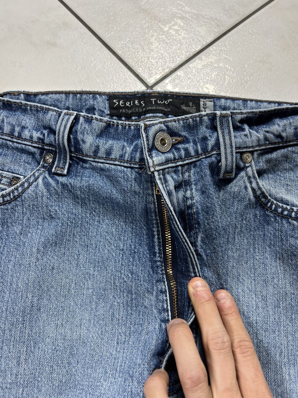 Levi's Vintage 90s Levi’s silver tab baggy retro washed denim jeans Size US 34 / EU 50 - 11 Thumbnail