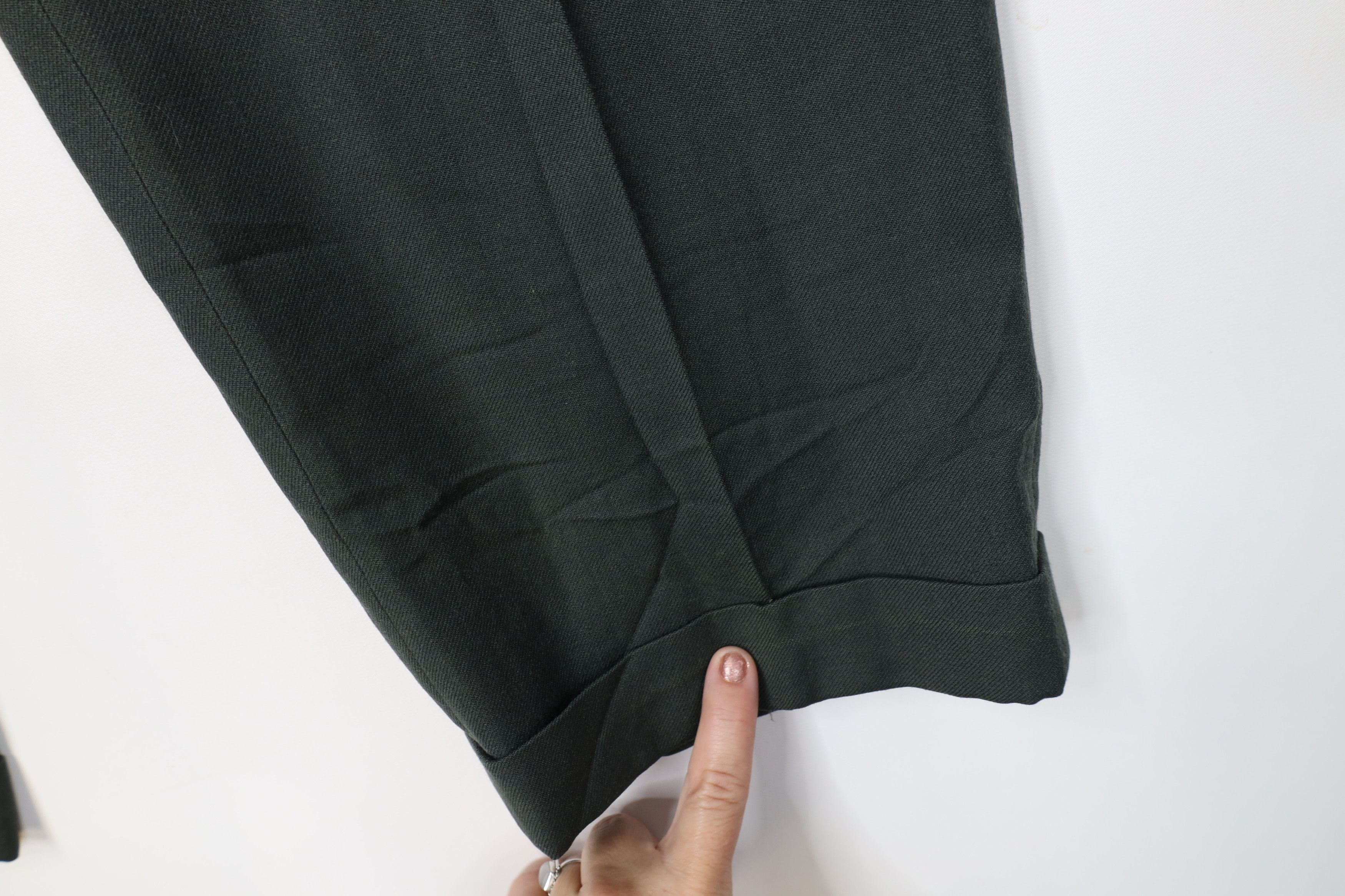 Vintage Vintage 50s Korean War Wool Shade NR 44 Serge Class 3 Pants Size US 31 - 5 Thumbnail