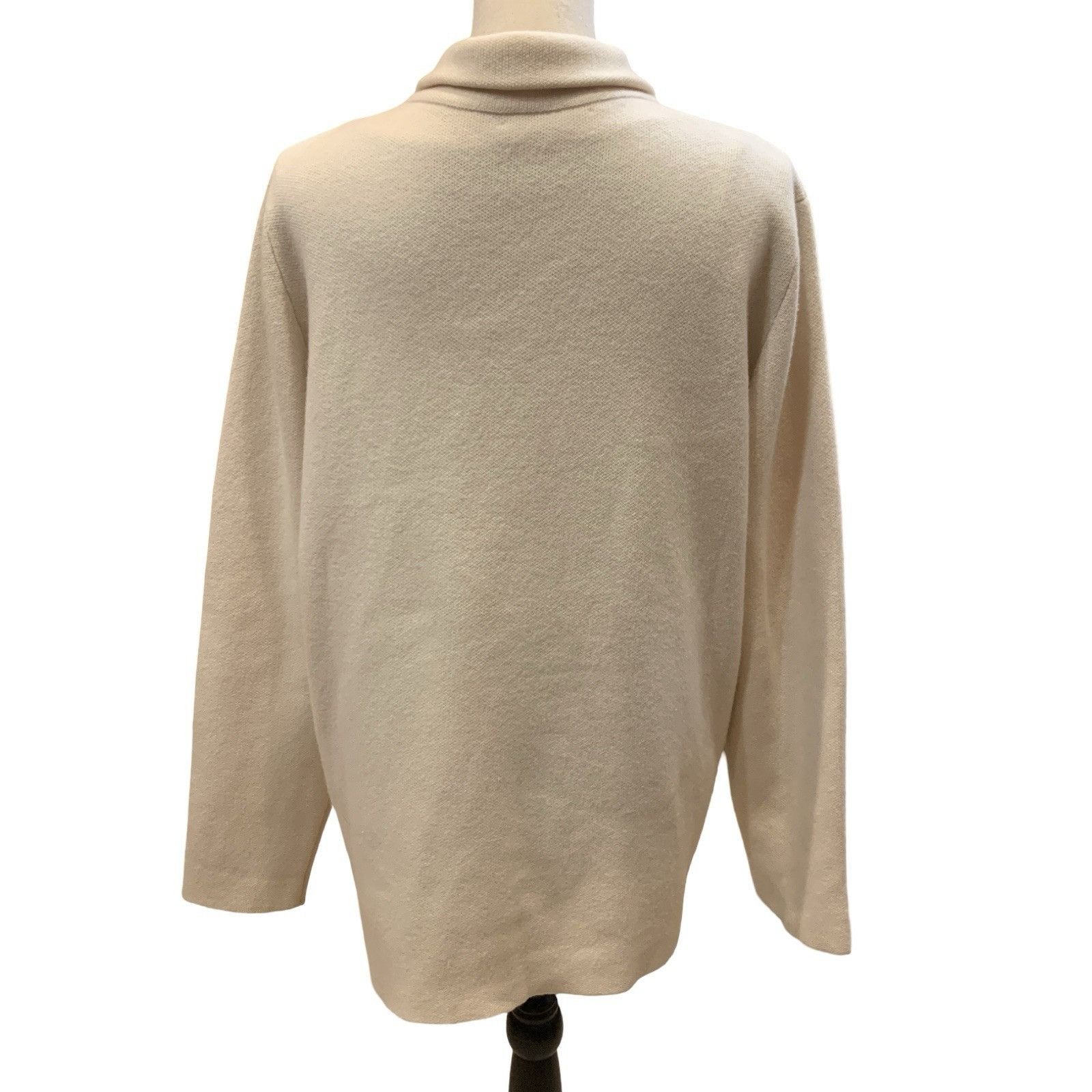 Johnstons Of Elgin Johnstons of Elgin 100% Scottish Cashmere Full-Zip Cardigan Size L / US 10 / IT 46 - 2 Thumbnail