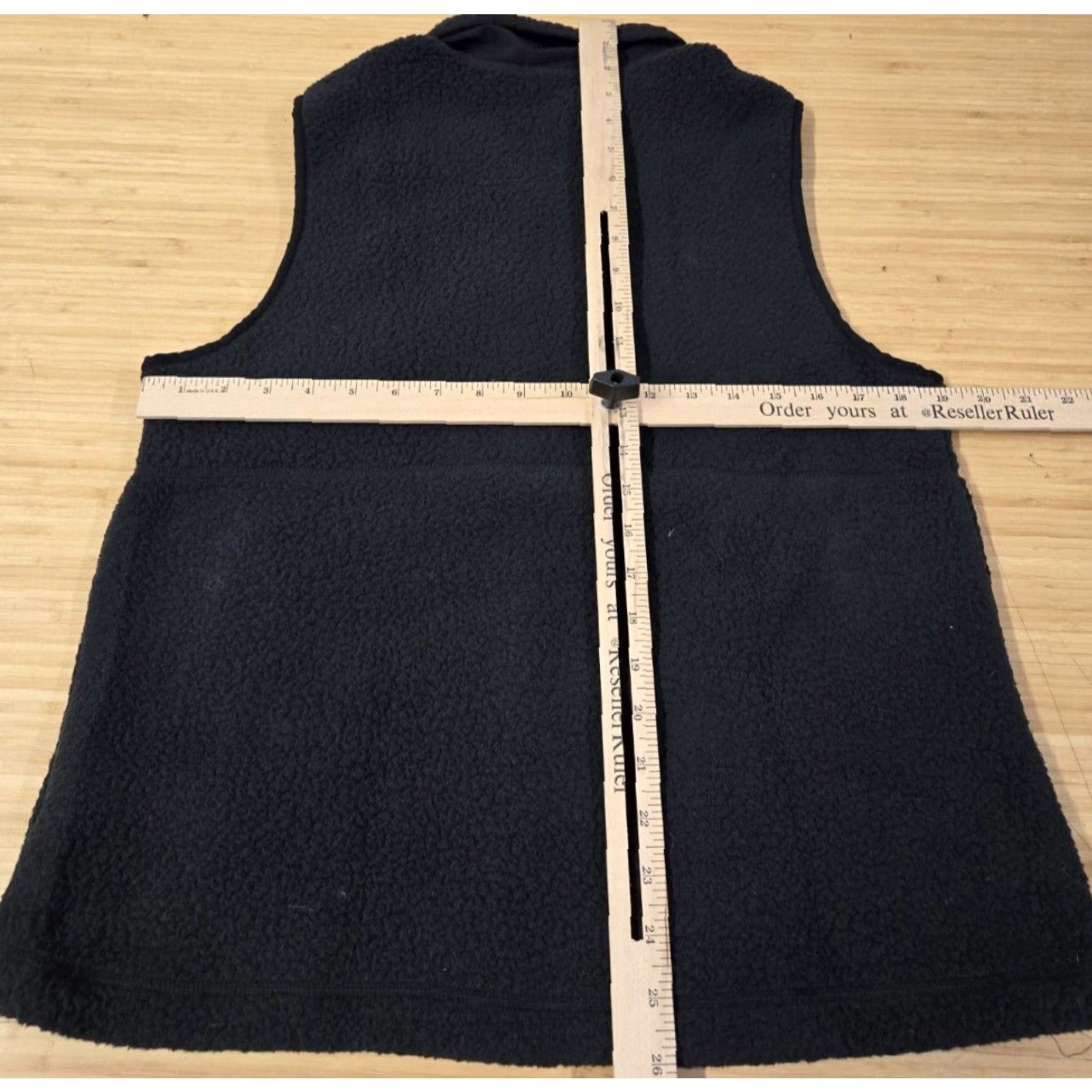 The North Face The North Face Vest Women's M Full Zip Sherpa Fleece Black Pockets Logo Zip Front Mid-Length Casual Travel Workwear Outdoor Size M / US 6-8 / IT 42-44 - 5 Thumbnail