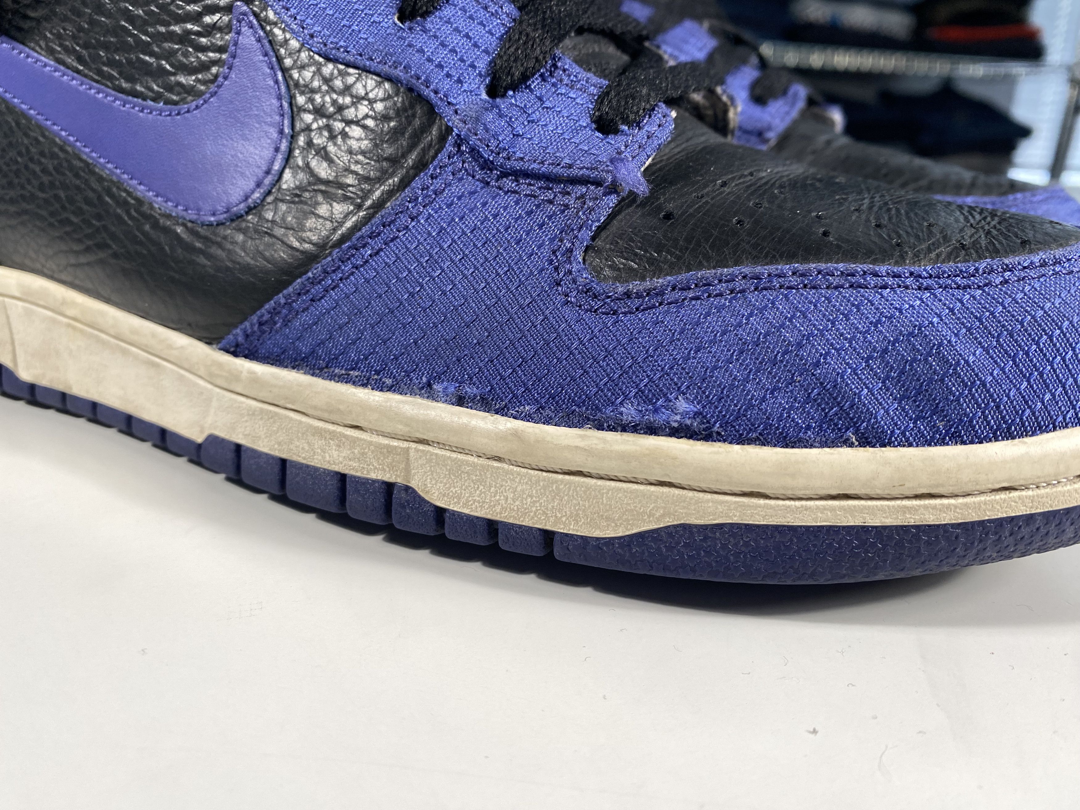 Nike 317982-008 Nike Dunk High "Wicked Purple Gold" Size US 10 / EU 43 - 2 Thumbnail