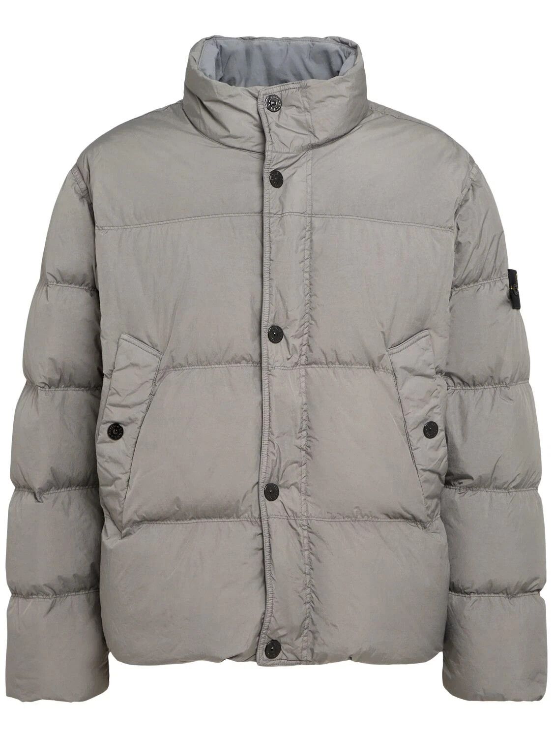 Stone Island STONE ISLAND $1200 Light Gray Down Jacket New & Authentic Size US XL / EU 56 / 4 - 1 Thumbnail