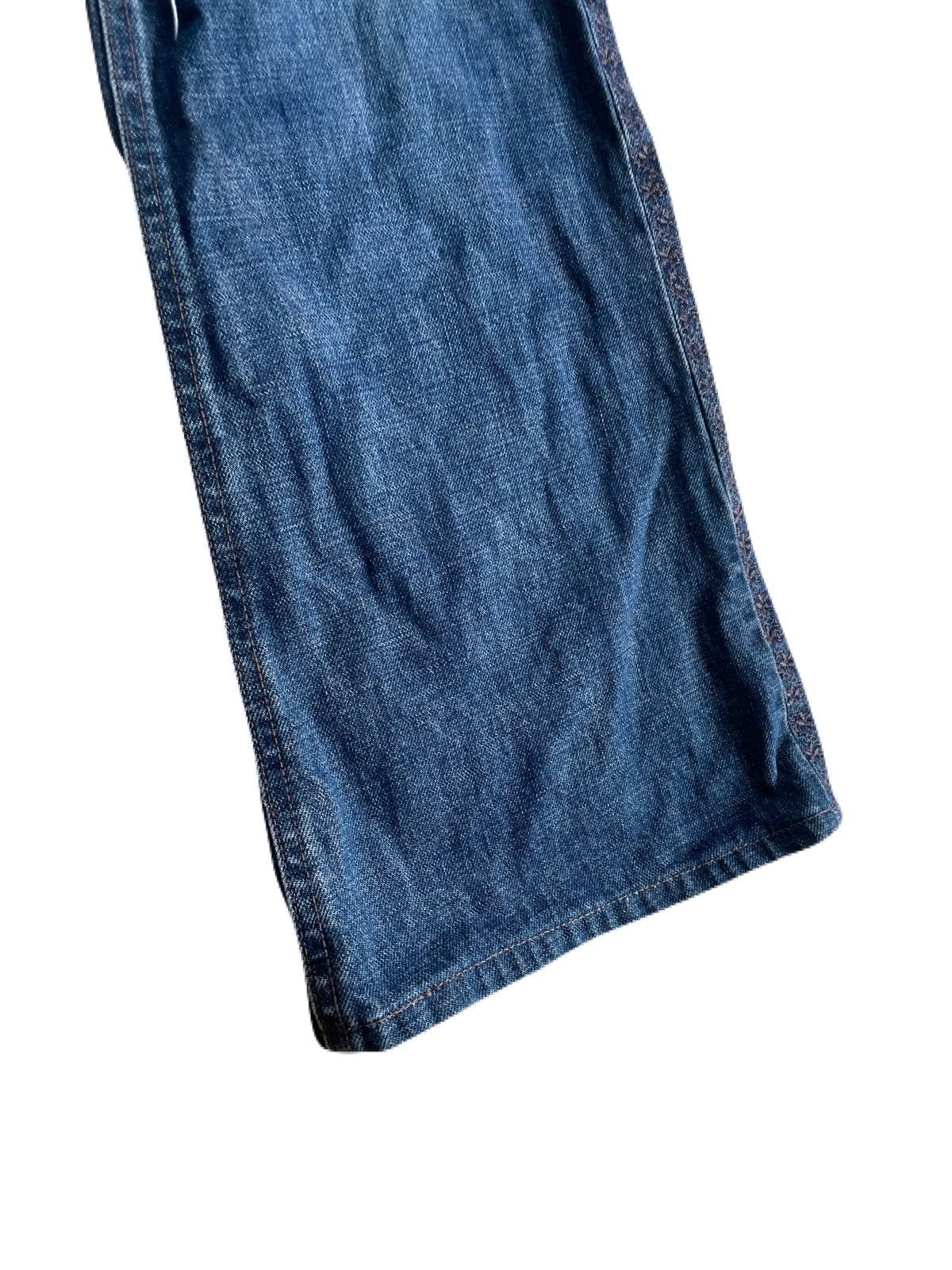 If Six Was Nine 2000s Japanese archive Vkei Distressed Flare Mud-wash Jeans Size US 30 / EU 46 - 7 Thumbnail