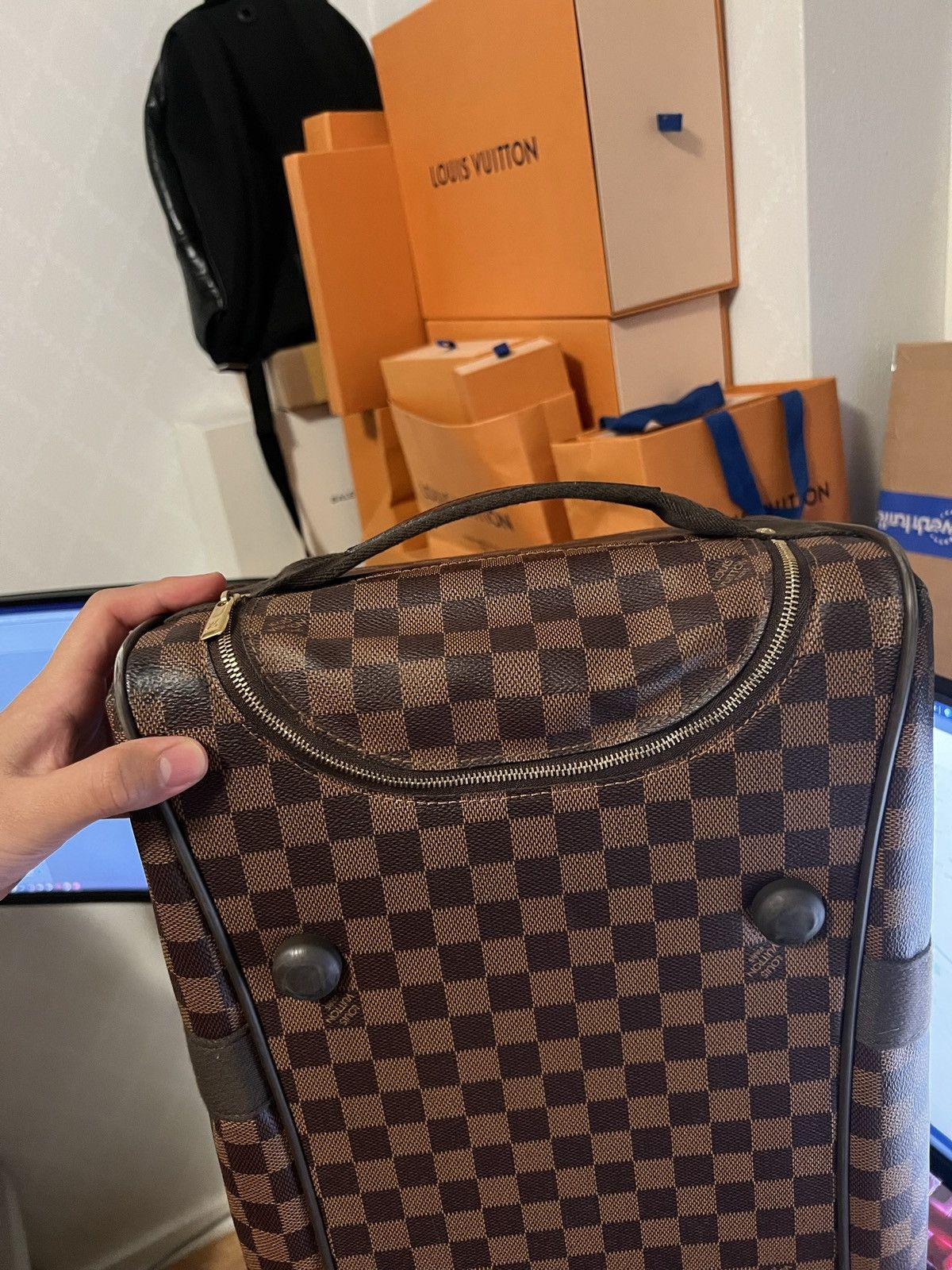 Louis Vuitton Louis Vuitton Neo Eole 65 Damier Ebene Size ONE SIZE - 5 Thumbnail