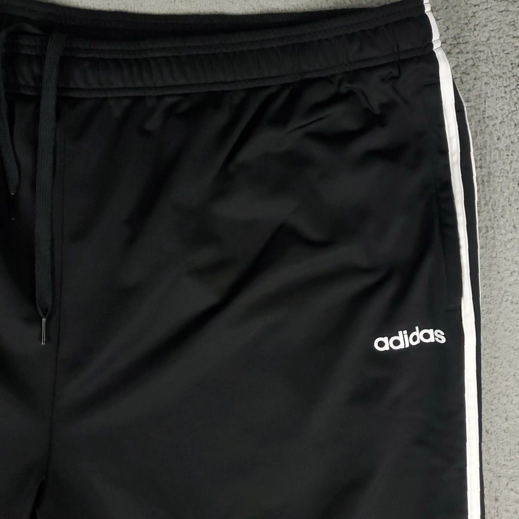 Adidas Adidas Pants Men 4XLT Black Jogger Sweatpants Size US 39 - 3 Thumbnail