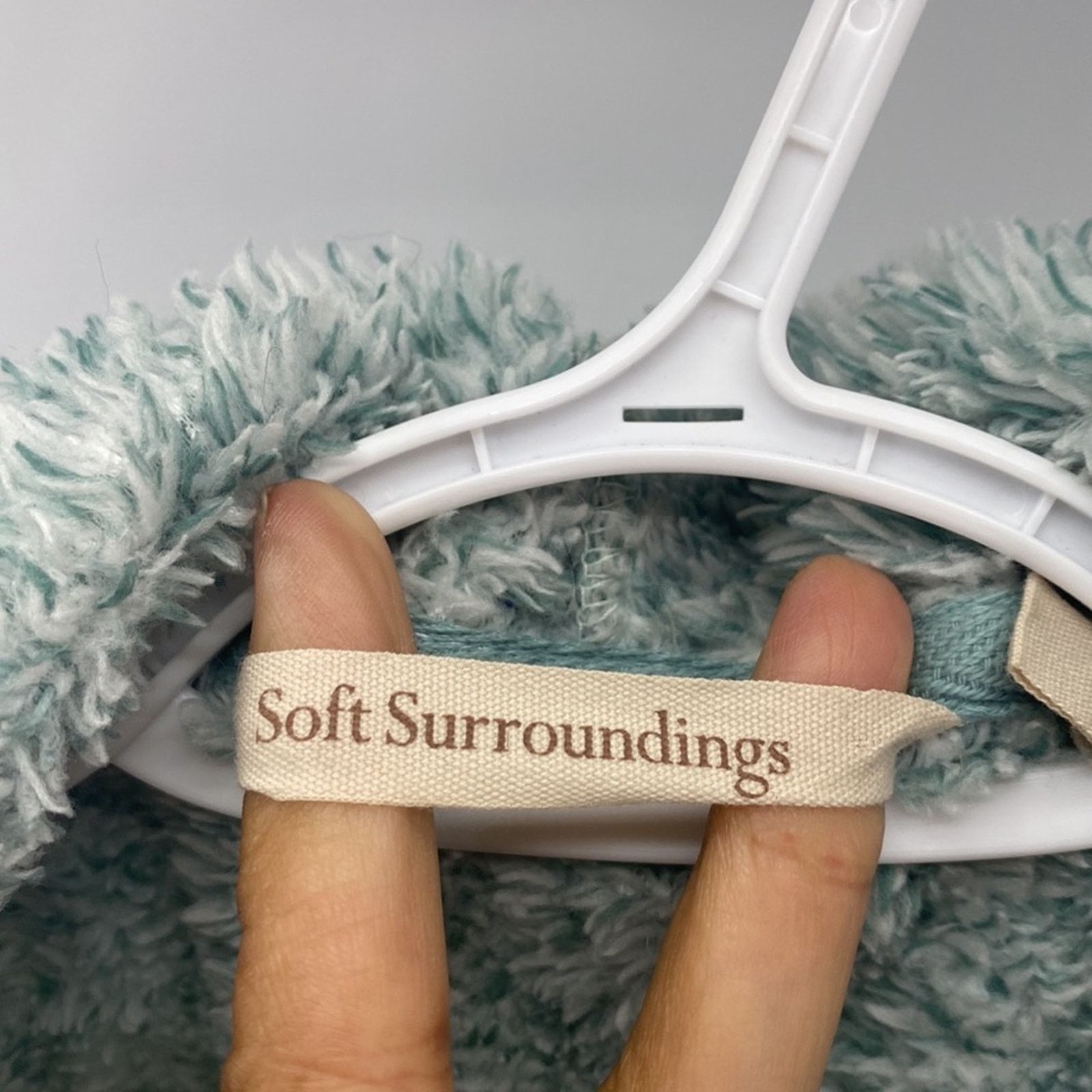 Other Soft Surroundings Hug Me Cardi Cardigan sea foam sz M soft Size M / US 6-8 / IT 42-44 - 6 Thumbnail