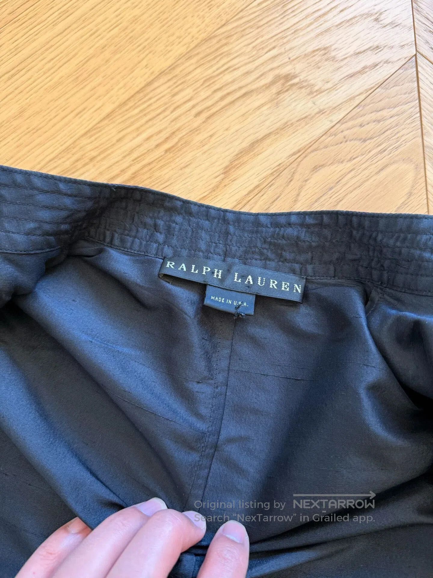 RLX Ralph Lauren Black Vintage Chinese Collar Shirt Jacket. Size S / US 4 / IT 40 - 8 Thumbnail