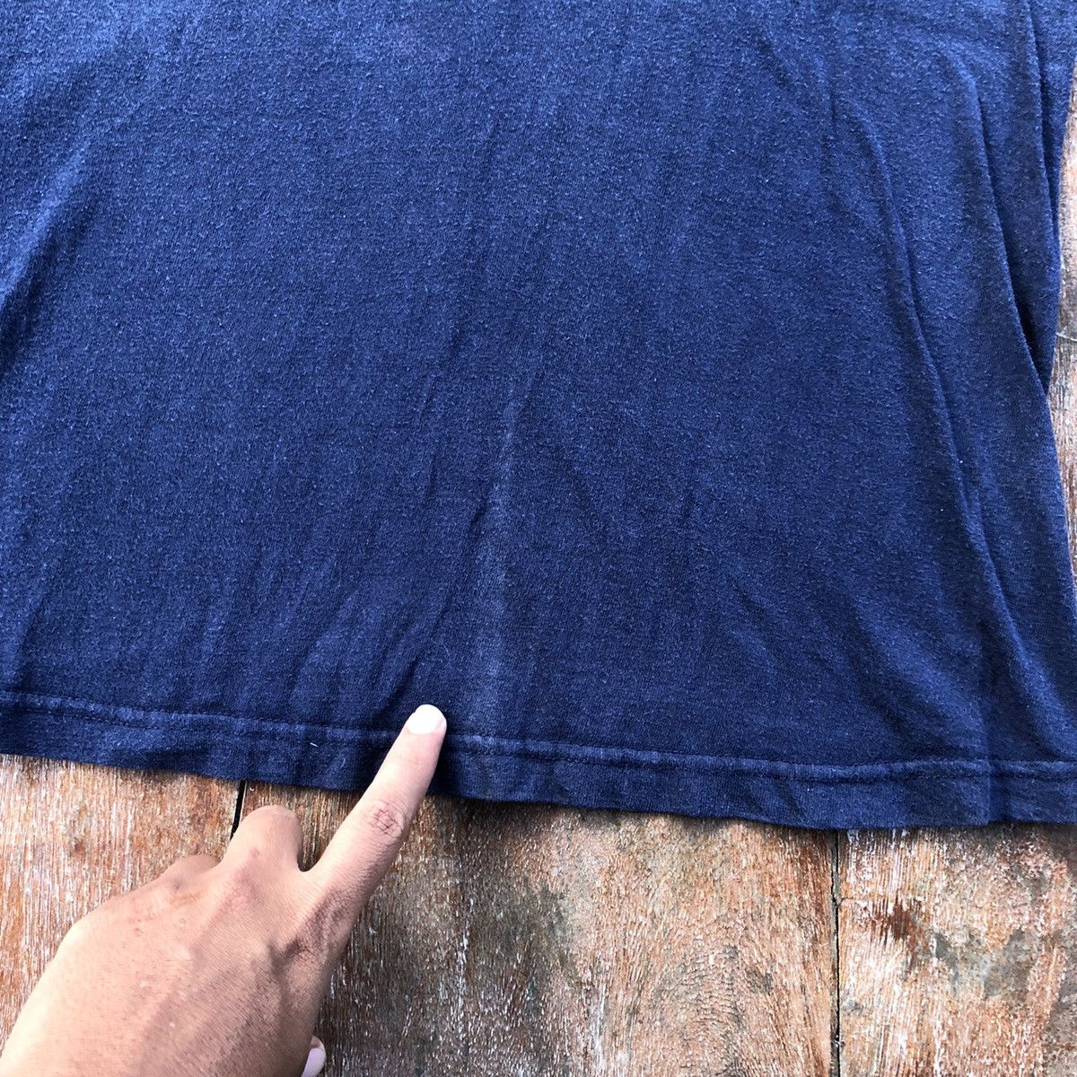 Vintage 90s Thrashed Faded Nike Big Swoosh Rare T Shirt