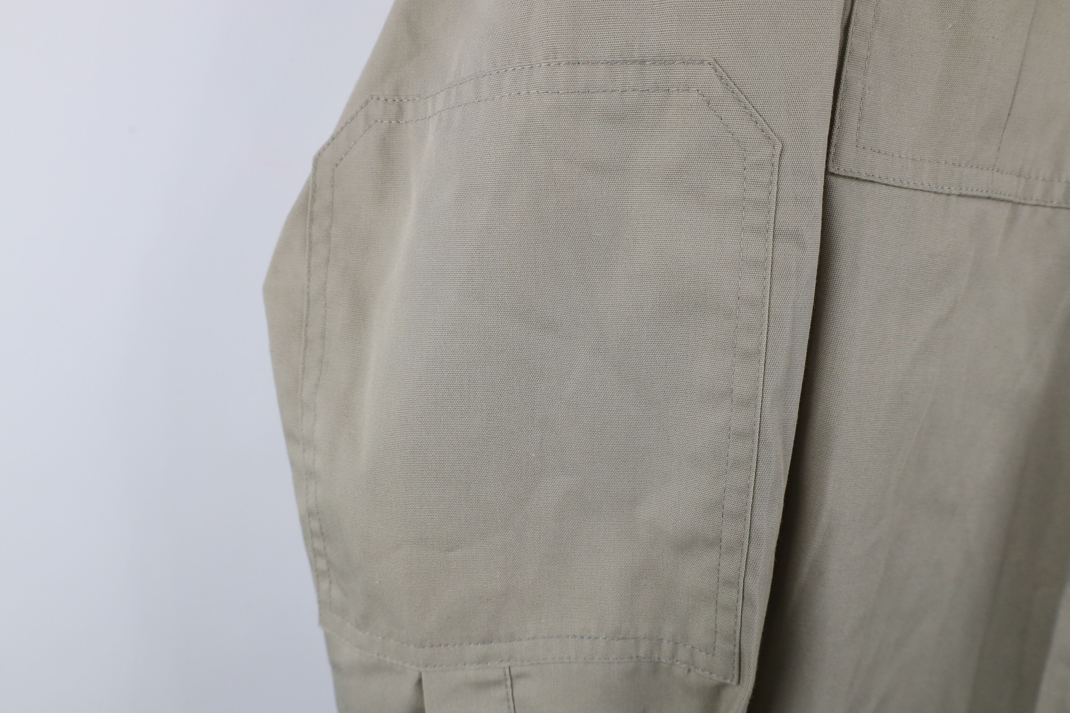 Tilley × Vintage Vintage 90s Tilley Endurables Collared Button Shirt Beige Size S / US 4 / IT 40 - 5 Thumbnail