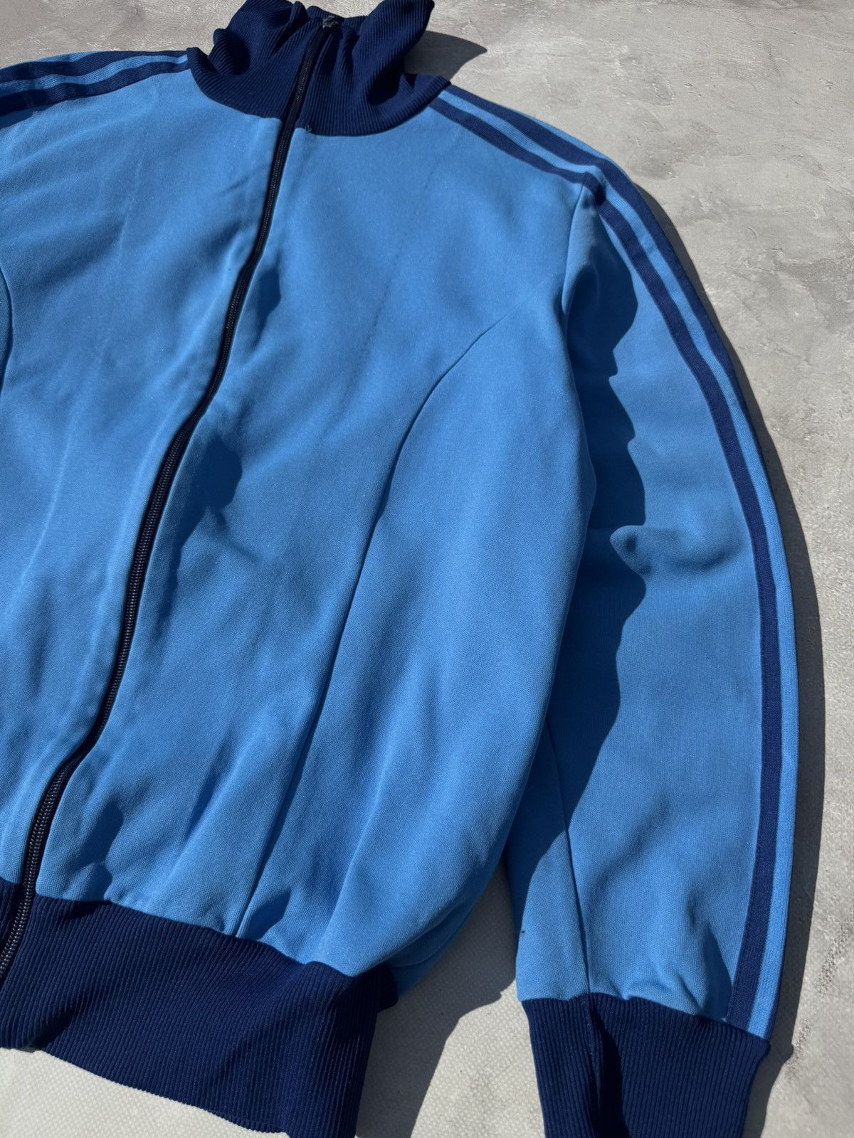 Adidas Vintage Adidas 80s-90s Zip Treck Jacket Made in West Germany Size US S / EU 44-46 / 1 - 4 Thumbnail