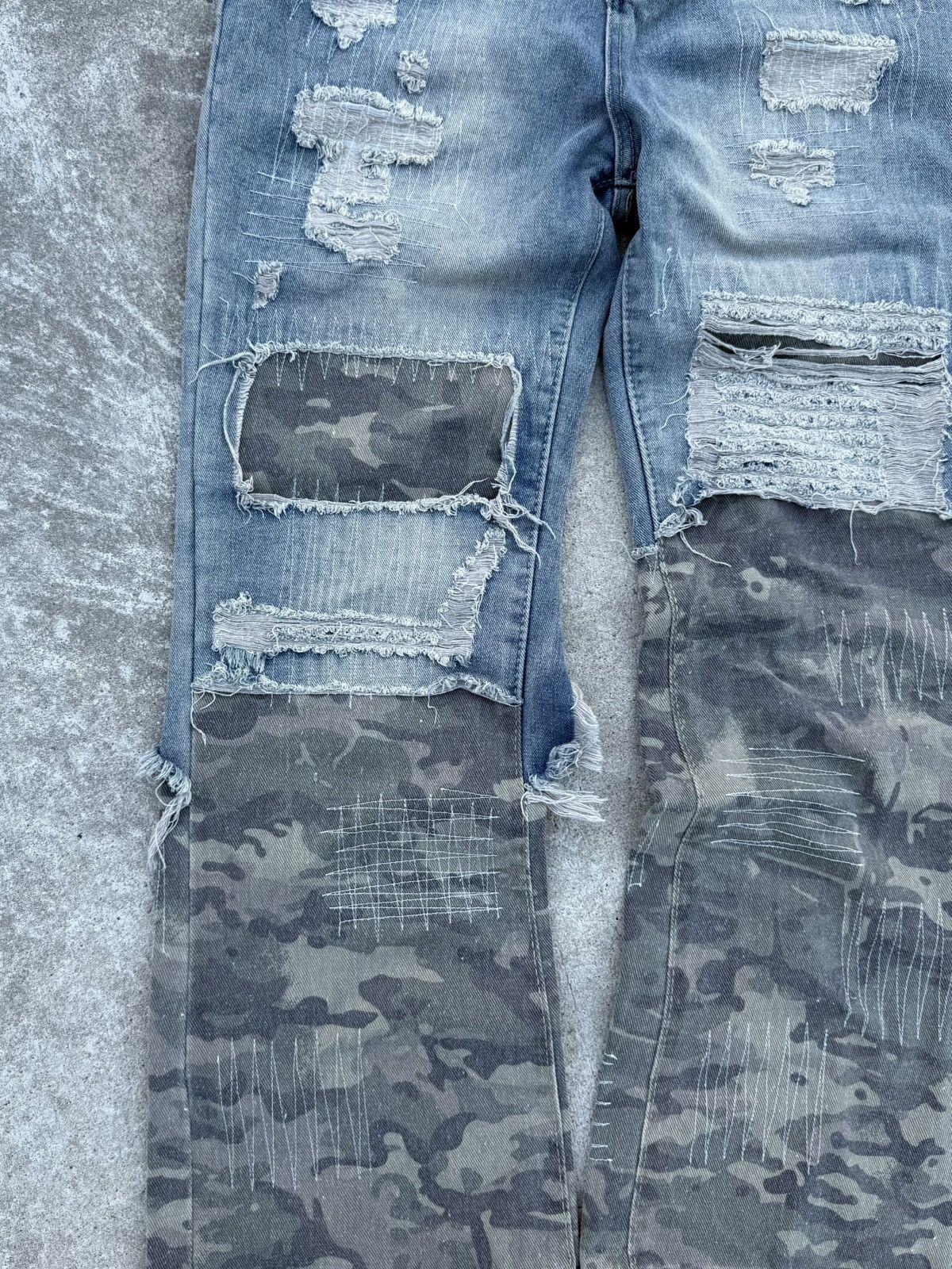 Vintage Vintage Y2K avantgarde streetwear affliction opium jeans Size US 30 / EU 46 - 5 Thumbnail
