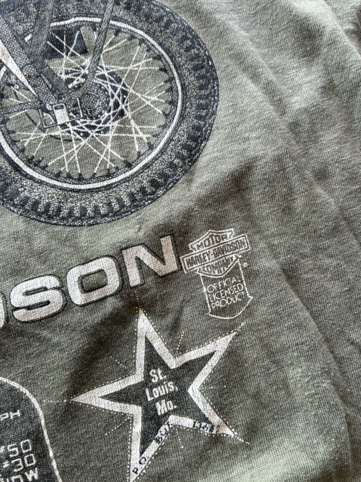 Harley Davidson Vintage 1980’s Harley Davidson War tee shirt Size US L / EU 52-54 / 3 - 3 Thumbnail