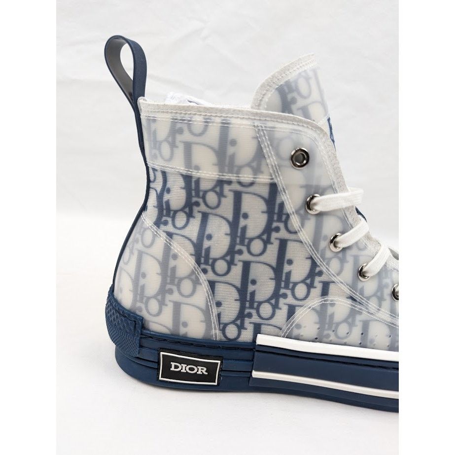 Dior o1rshd1 B23 HT Oblique Transparency in Blue Size US 12 / EU 45 - 5 Thumbnail