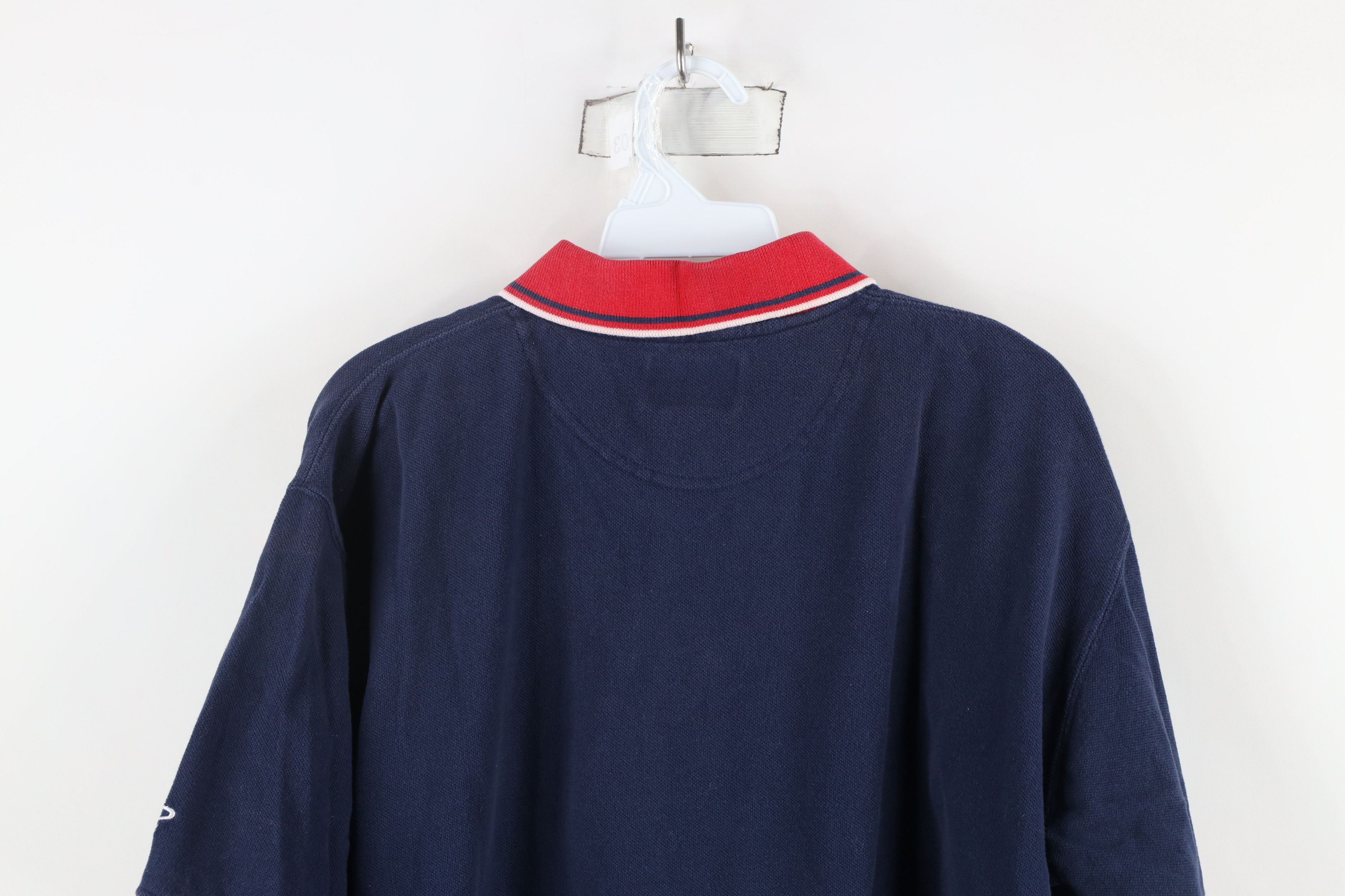 Vintage Vintage 90s Chief Wahoo Cleveland Indians Baseball Polo Blue Size US M / EU 48-50 / 2 - 10 Thumbnail