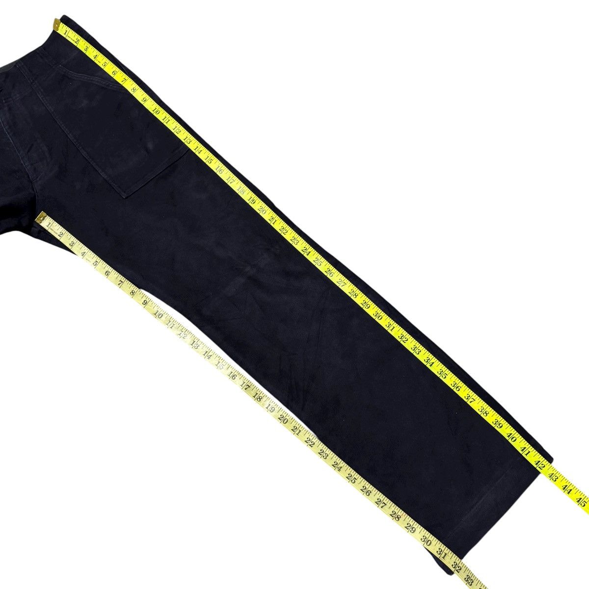Japanese Brand Moleskin Fatigue Pants Indigo Size US 31 - 19 Thumbnail