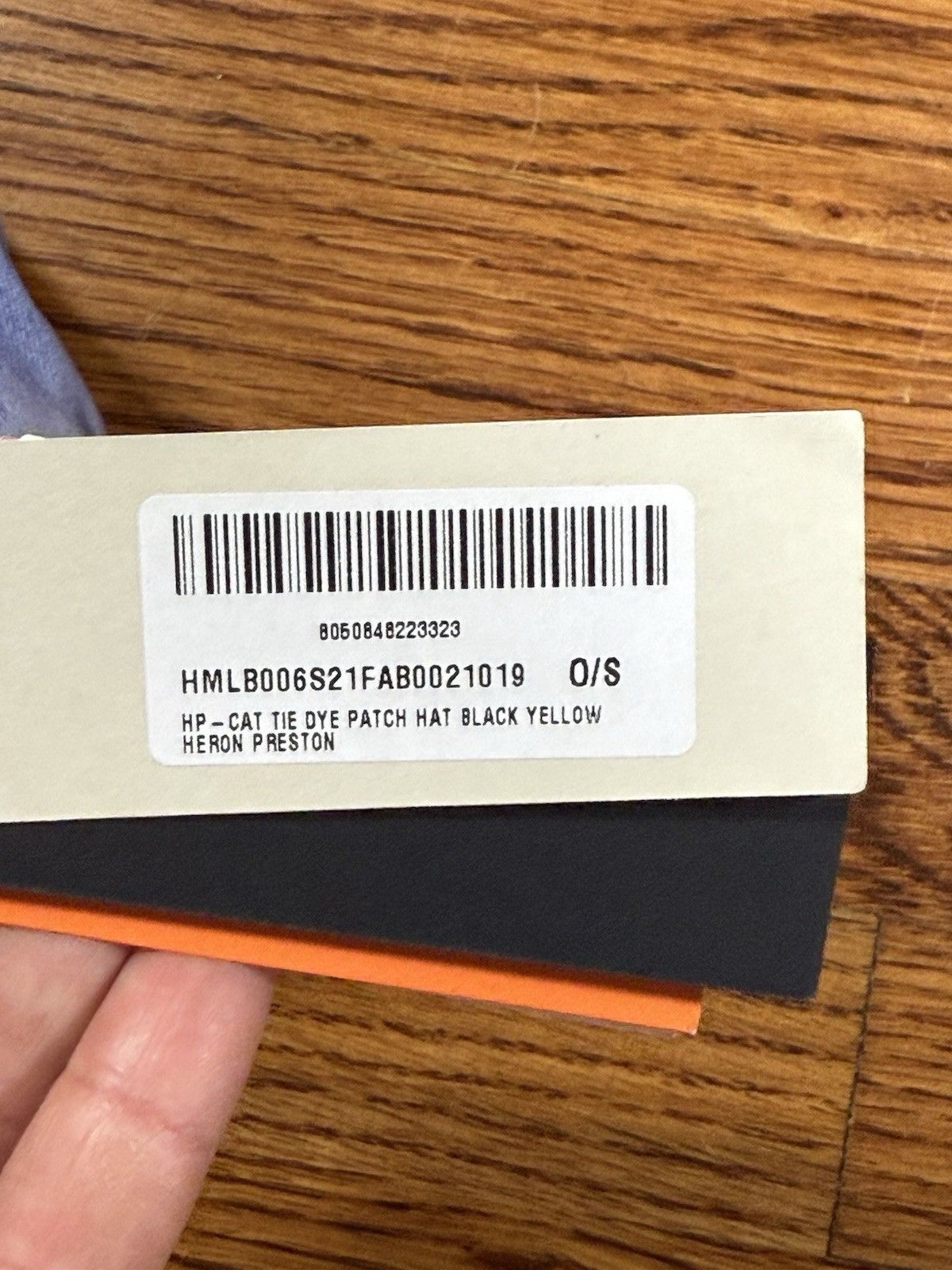 Heron Preston HERON PRESTON X Caterpillar Tie-dye Cap Multicolor OS NWT Size ONE SIZE - 6 Thumbnail