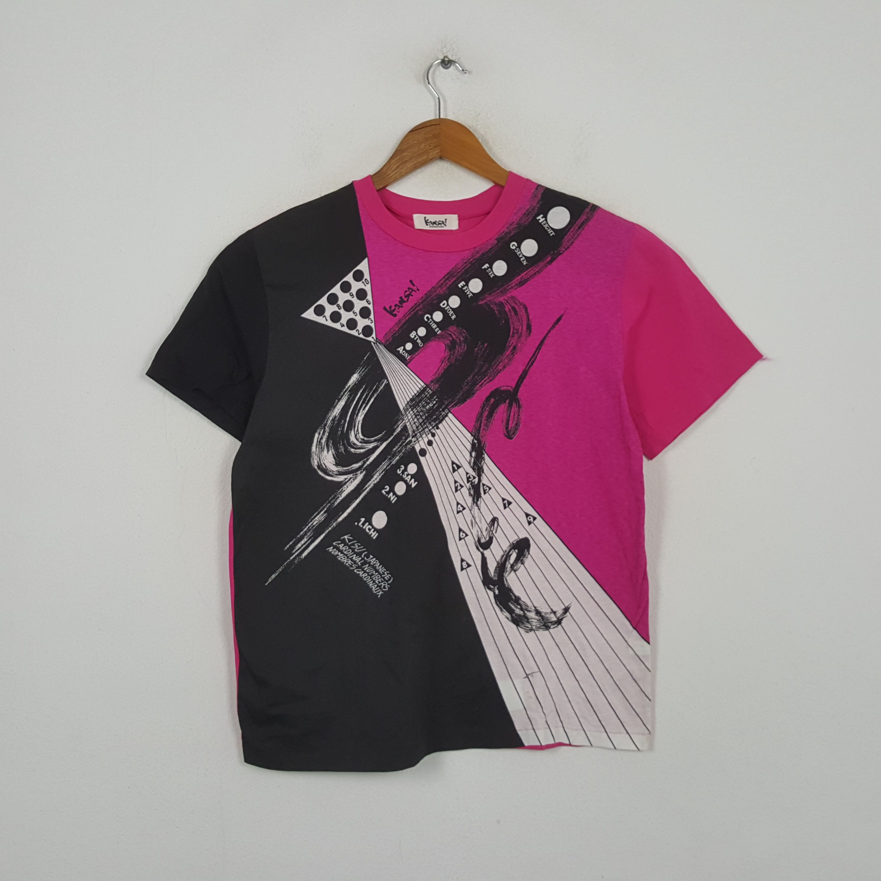 Vintage Kansai Yamamoto Japanese Brand T-shirt RR14