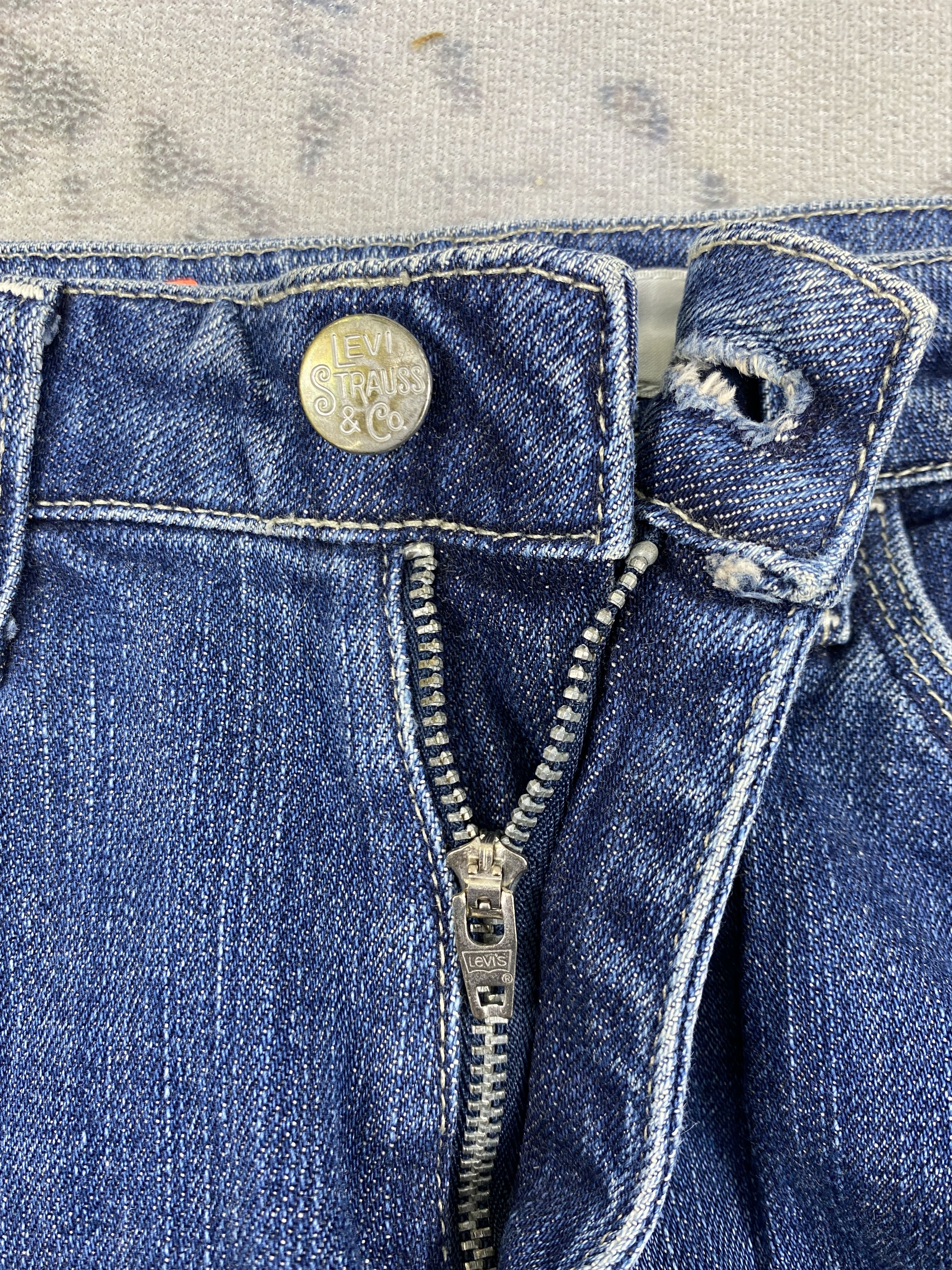 Levi's Faded Blue Levi's Flare Jeans 25x30 Denim- JN3768 Size 36" / US 14 / IT 50 - 6 Thumbnail