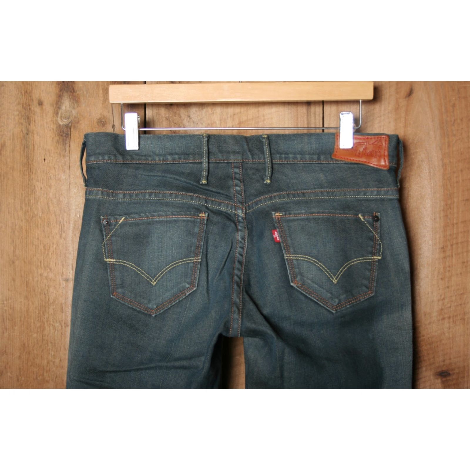 Levi's VINTAGE LEVI'S Red Collection Denim Bootcut Jeans Sz. 29 Regular Women Blue 5-Pocket Inseam 31 Rise 8.25" Measure 33x31 Size 29" - 7 Thumbnail